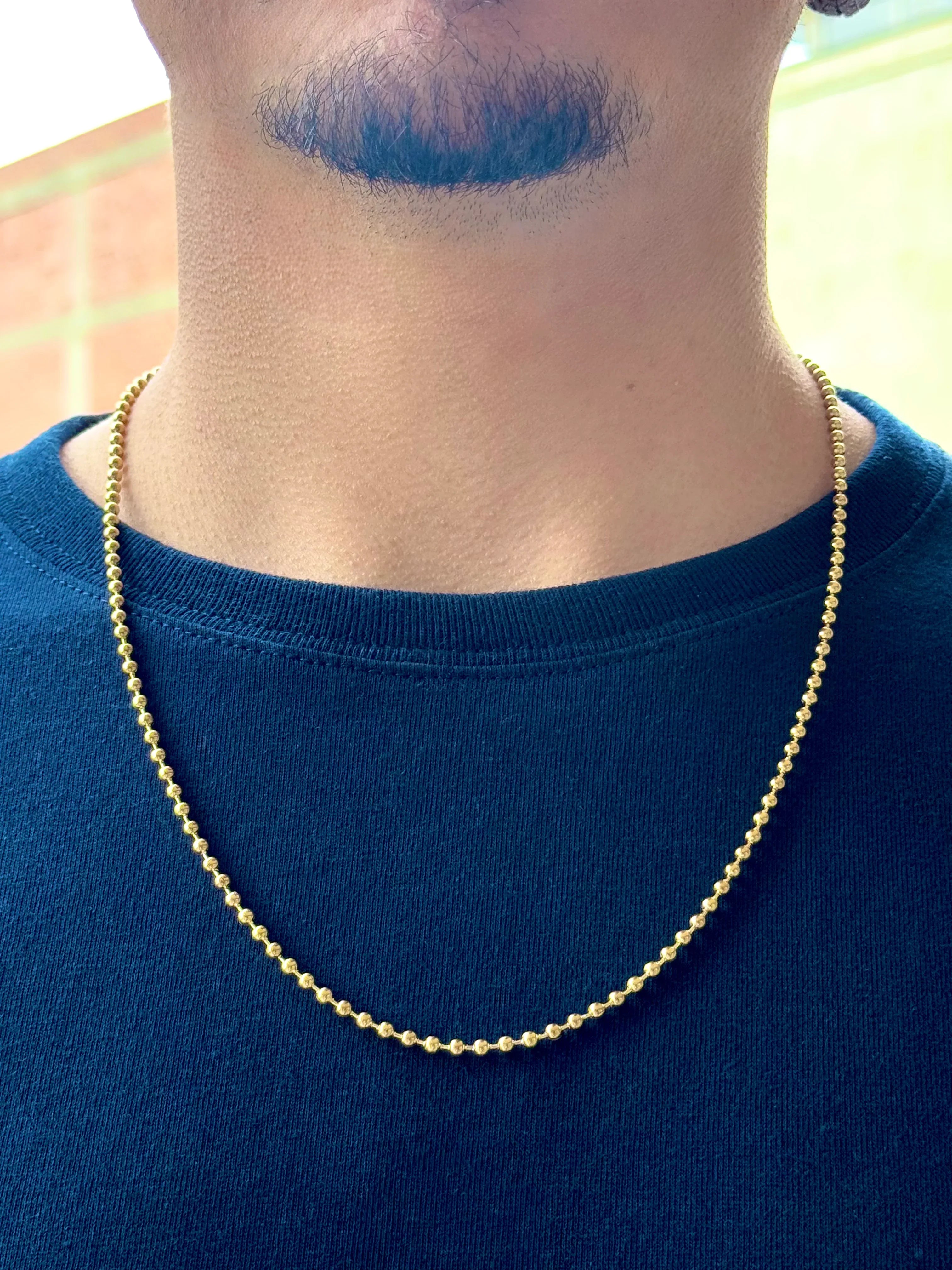 Cadena Orden Táctico Hombre 3mm - Oryos Joyeria