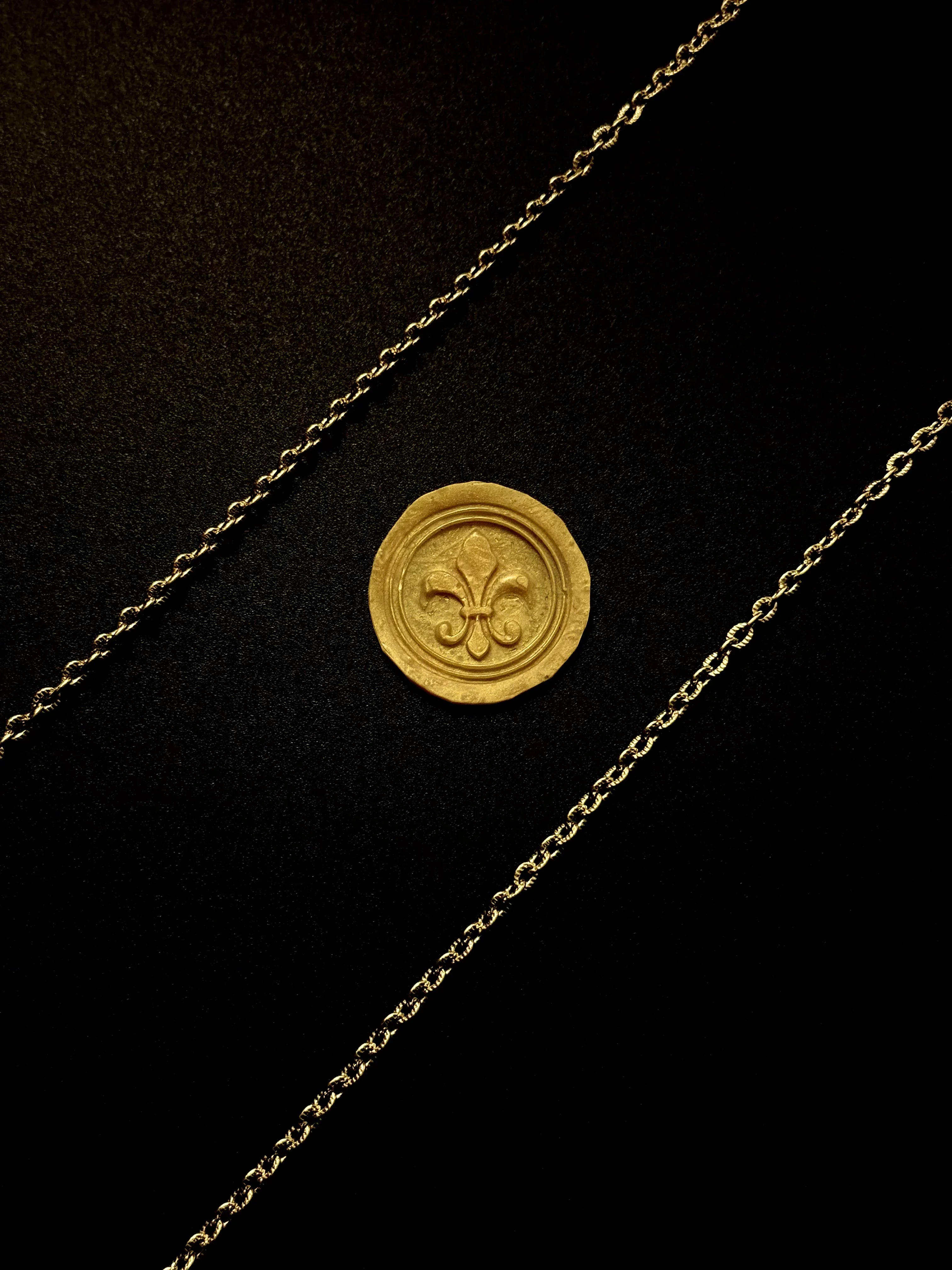 Cadena Sello del Guardián Hombre 3mm - Oryos Joyeria