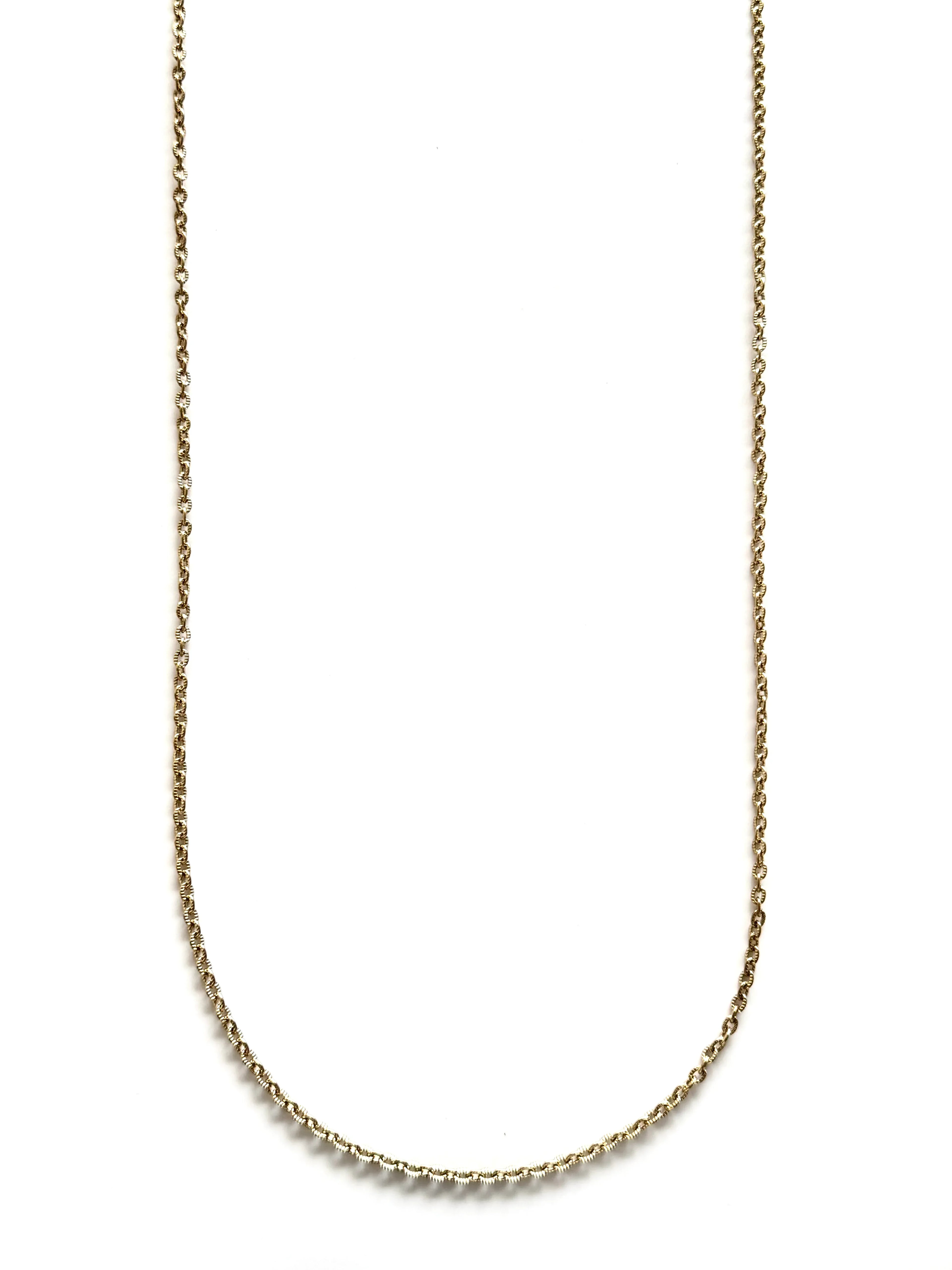 Cadena Sello del Guardián Hombre 3mm - Oryos Joyeria