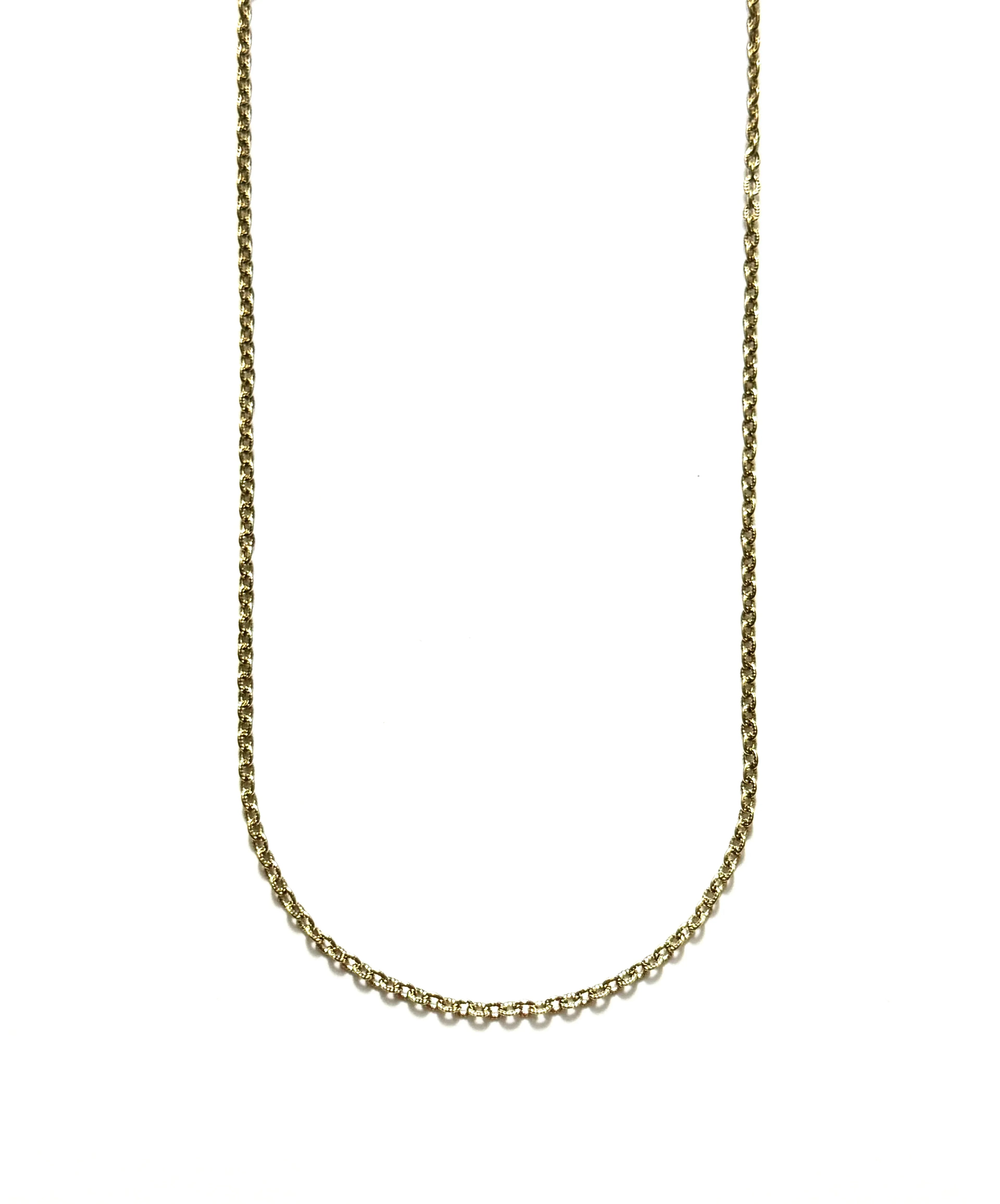 Cadena Sello del Guardián Mujer 3mm - Oryos Joyeria