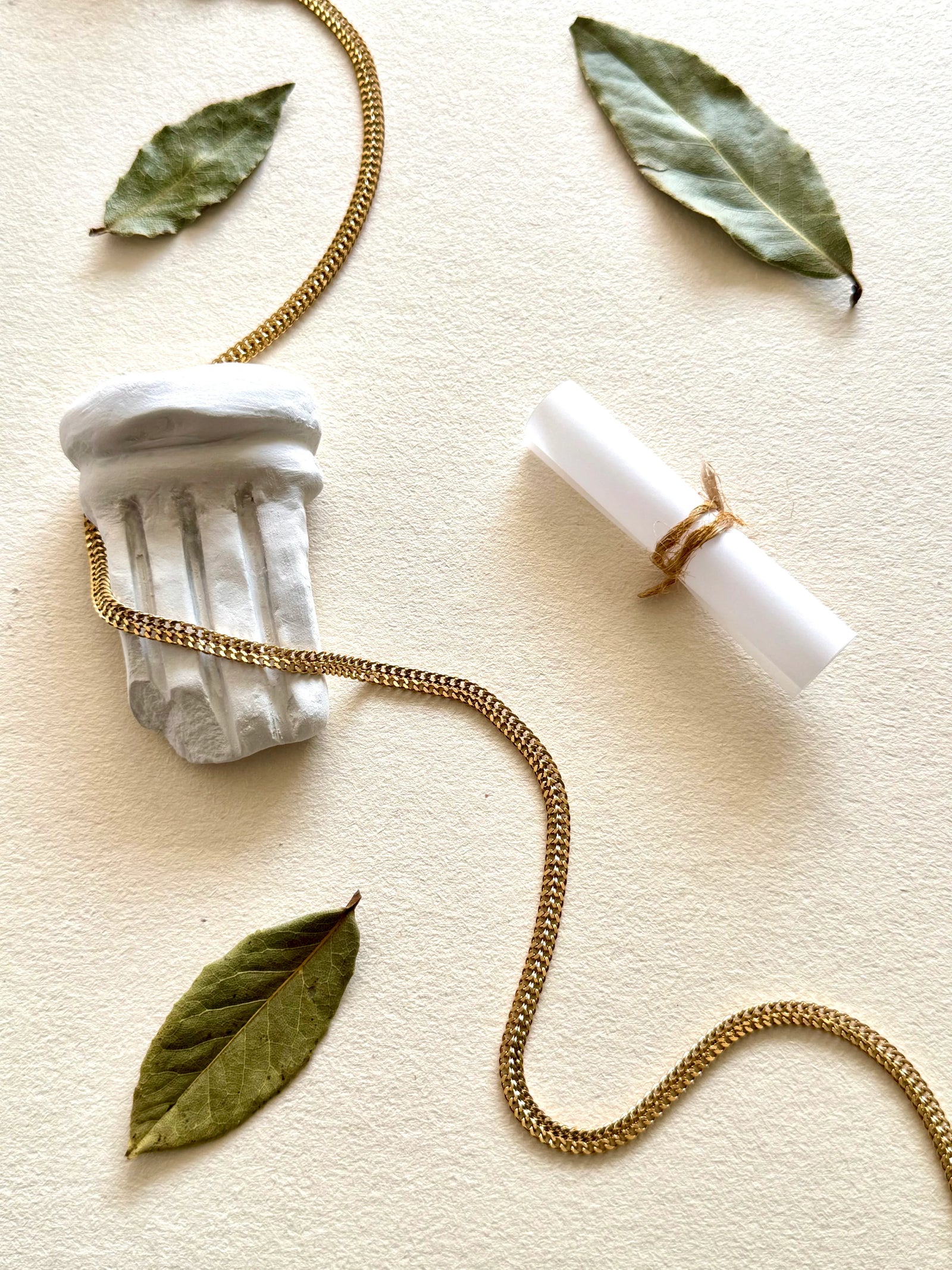 Cadena Eco Imperial Hombre 4mm - Oryos Joyeria