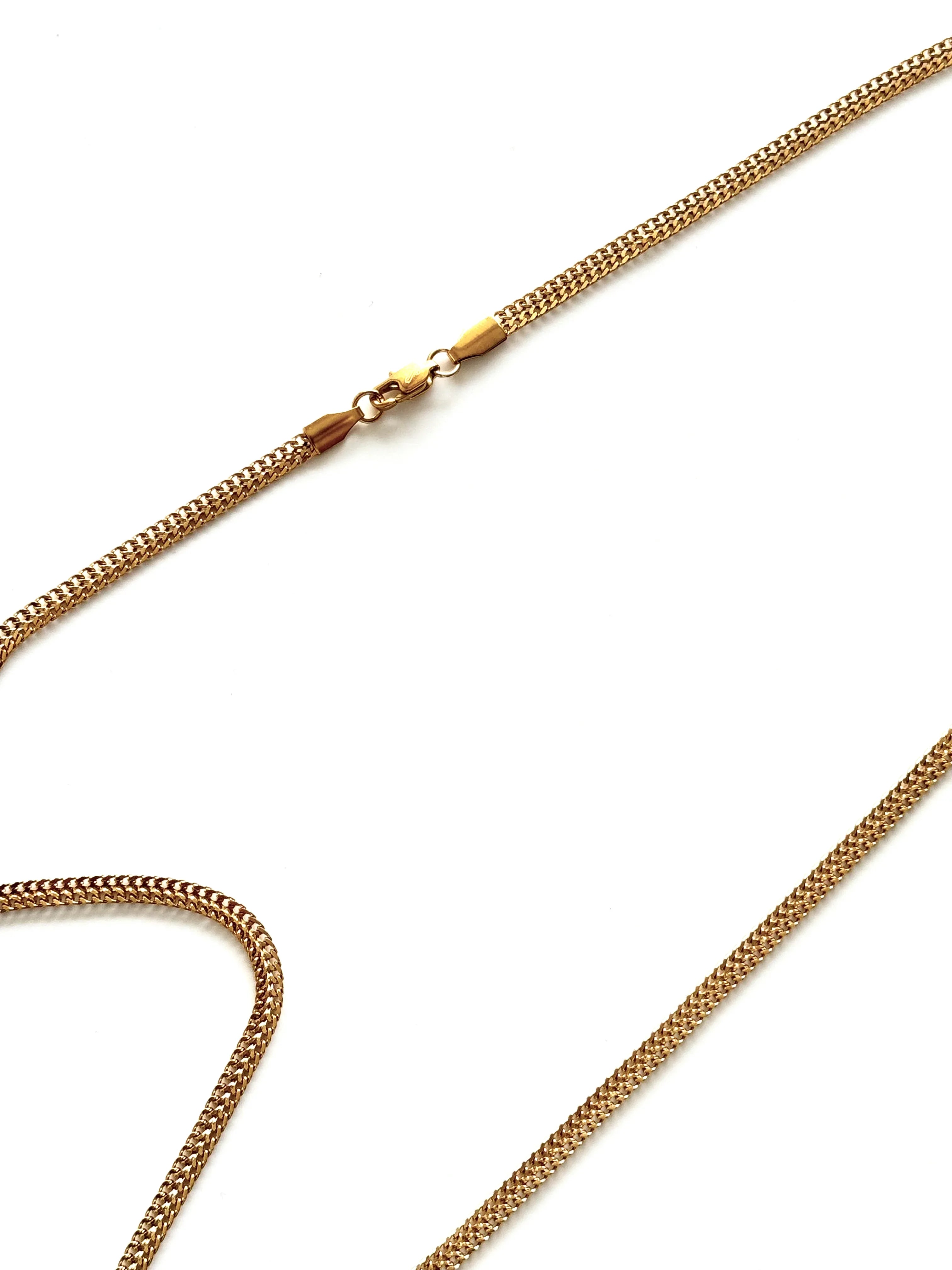 Cadena Eco Imperial Hombre 4mm - Oryos Joyeria