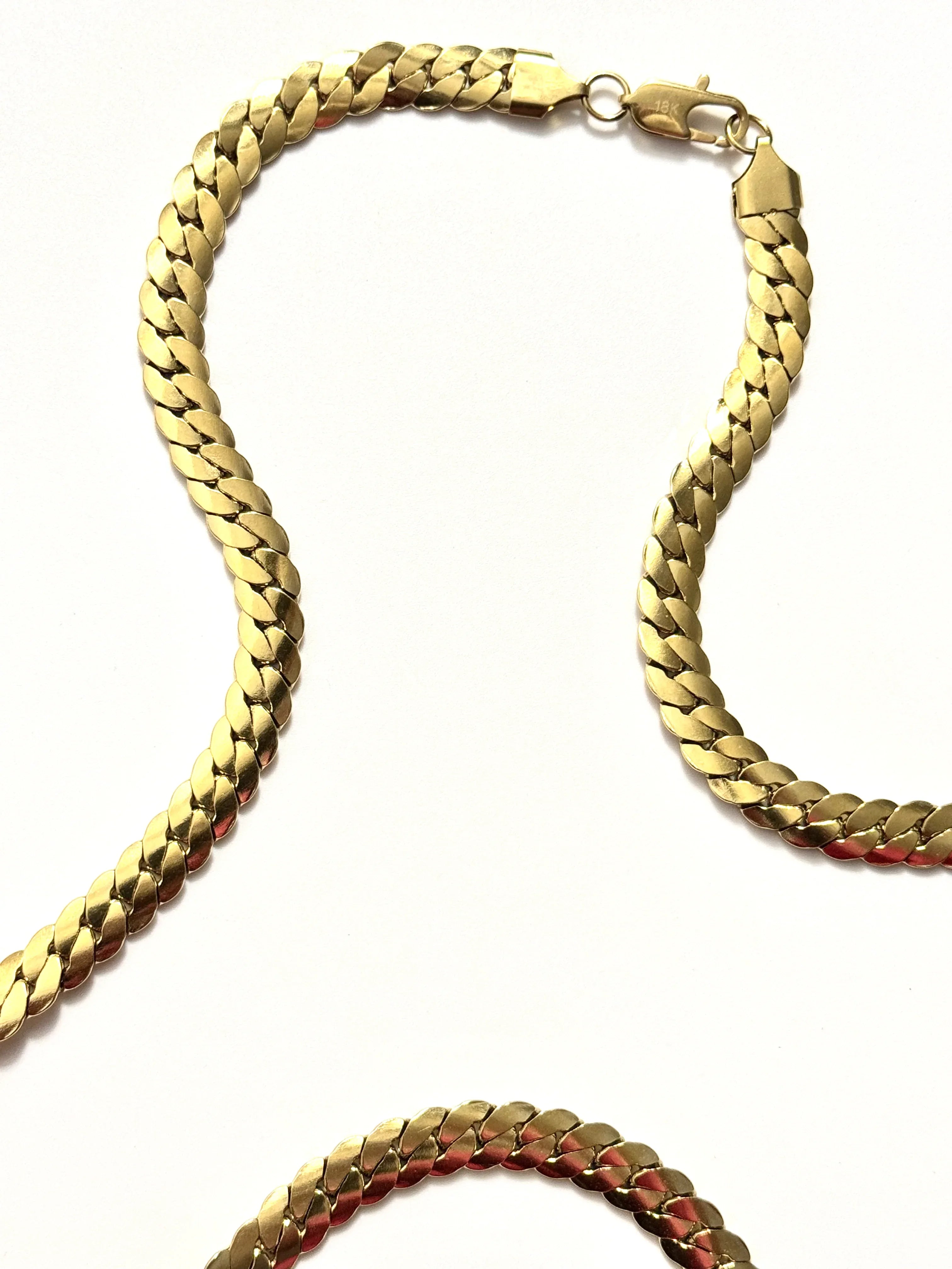 Cadena Colmillo Nocturno Hombre 8.5mm - Oryos Joyeria