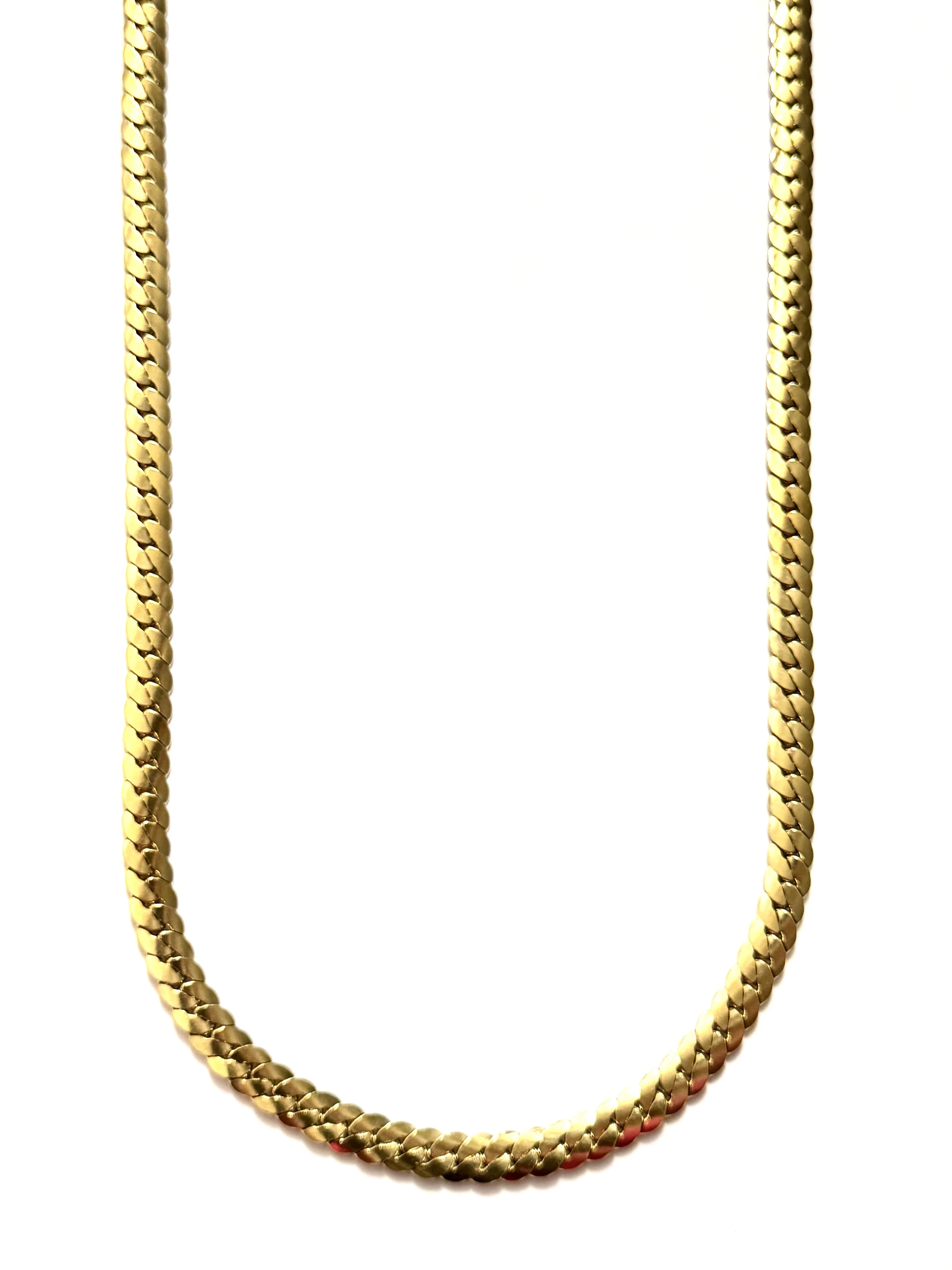 Cadena Colmillo Nocturno Hombre 8.5mm - Oryos Joyeria