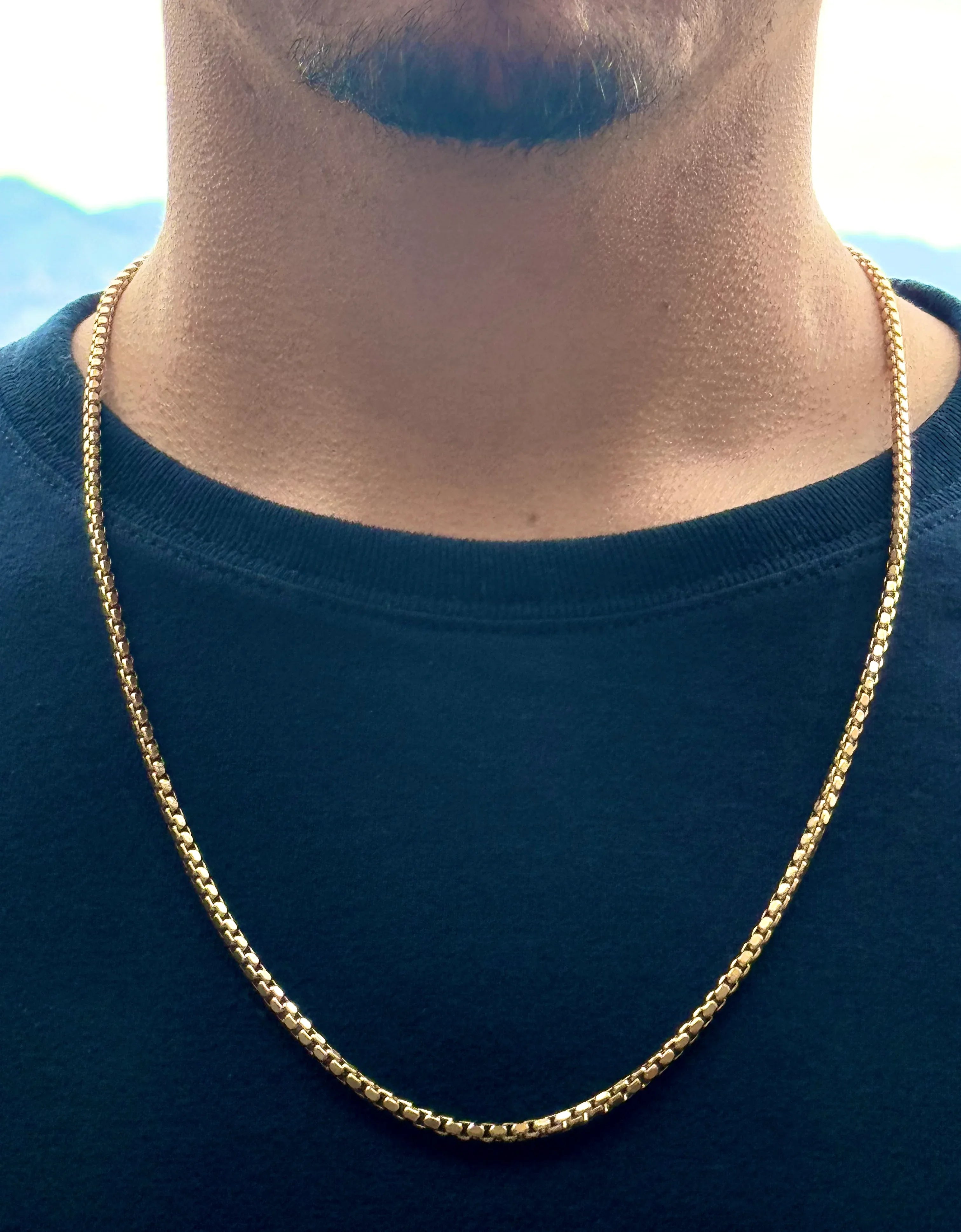 Cadena Canale di Palazzo Hombre 4mm - Oryos Joyeria