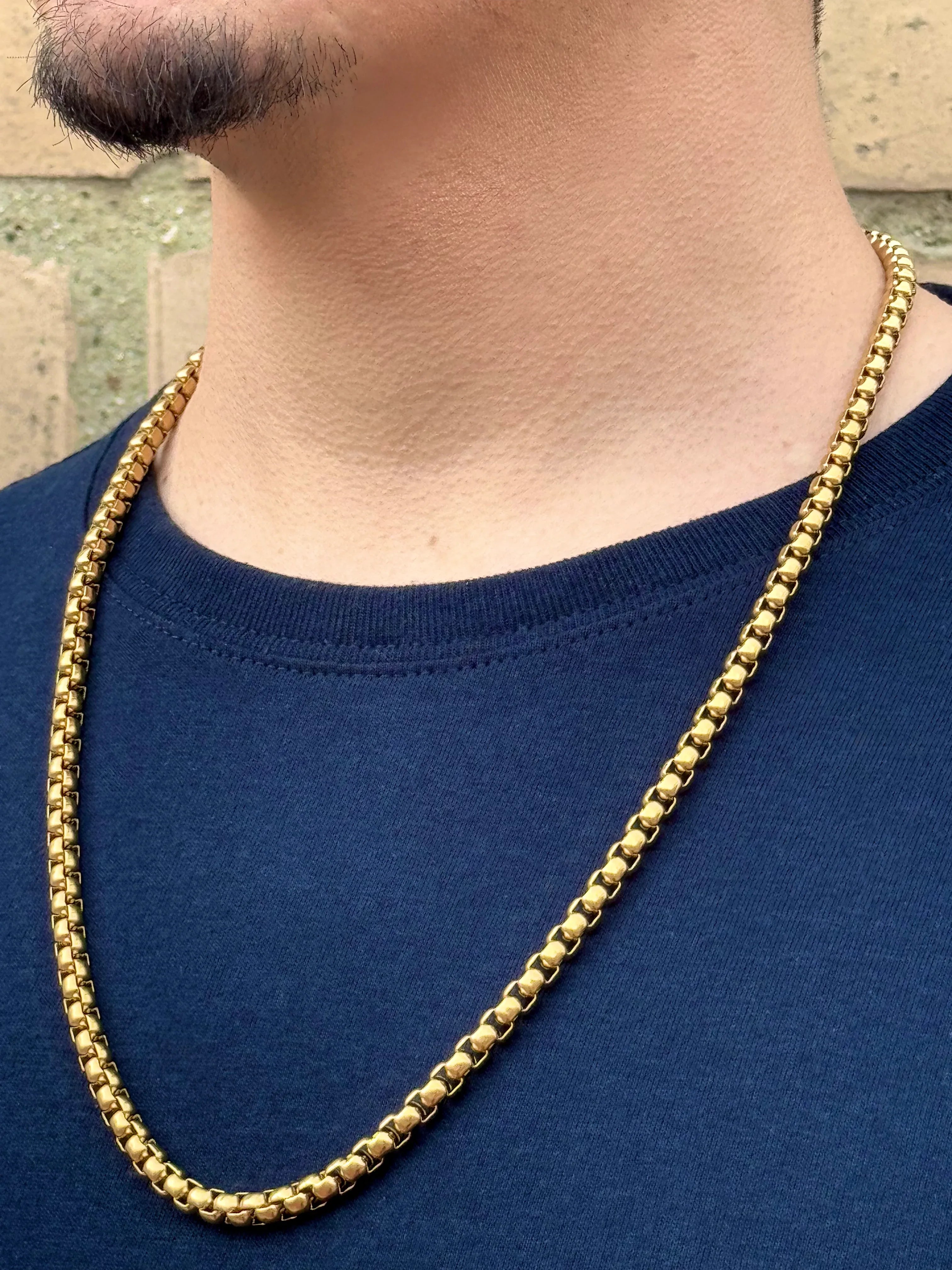 Cadena Canale di Palazzo Hombre 6mm - Oryos Joyeria