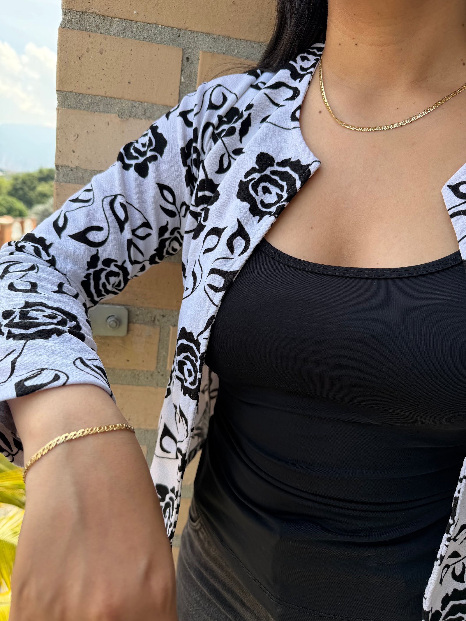 Combo Mujer Cadena y Pulsera Abrazo Eterno 3mm - Oryos Joyeria