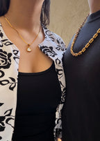 Combo Cadena Corazón y Cadena mujer Corazón