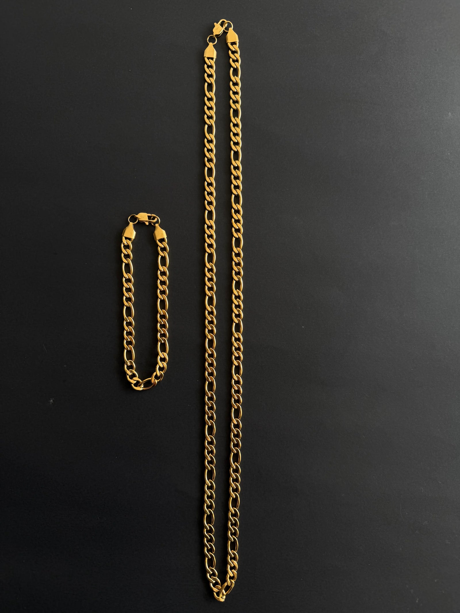 Combo Legado Clásico 6mm - Cadena + Pulsera - Oryos Joyeria