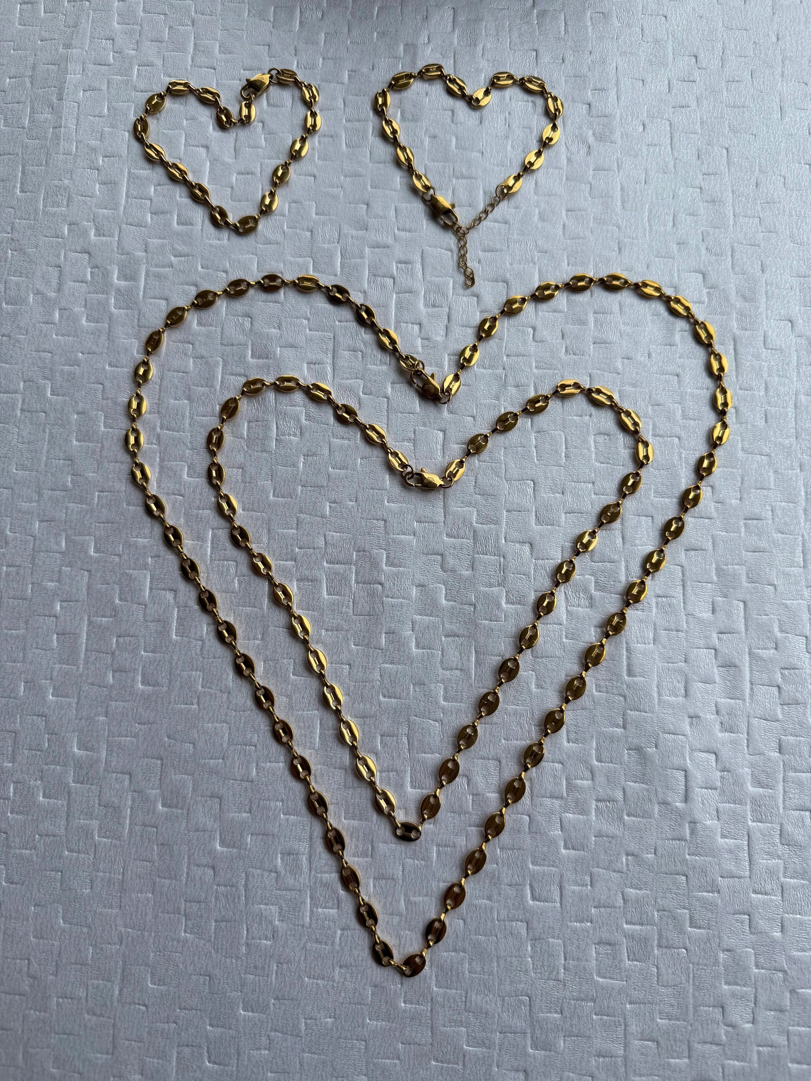 Combo Parejas Pulsera y Cadena Semilla Sagrada - Oryos Joyeria