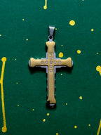 Dije Cruz de Cuadros - Oryos Joyeria