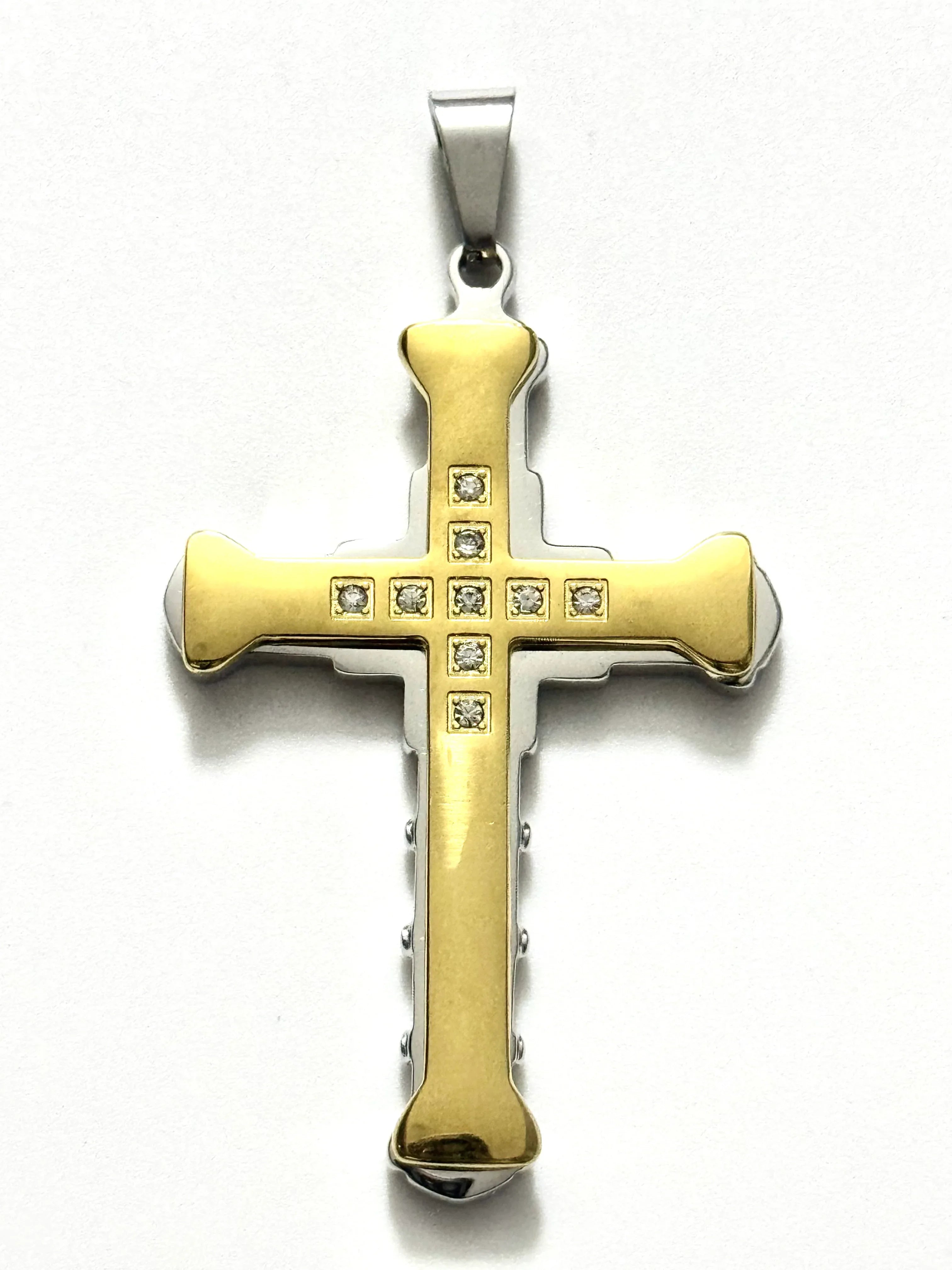 Dije Cruz de Cuadros - Oryos Joyeria