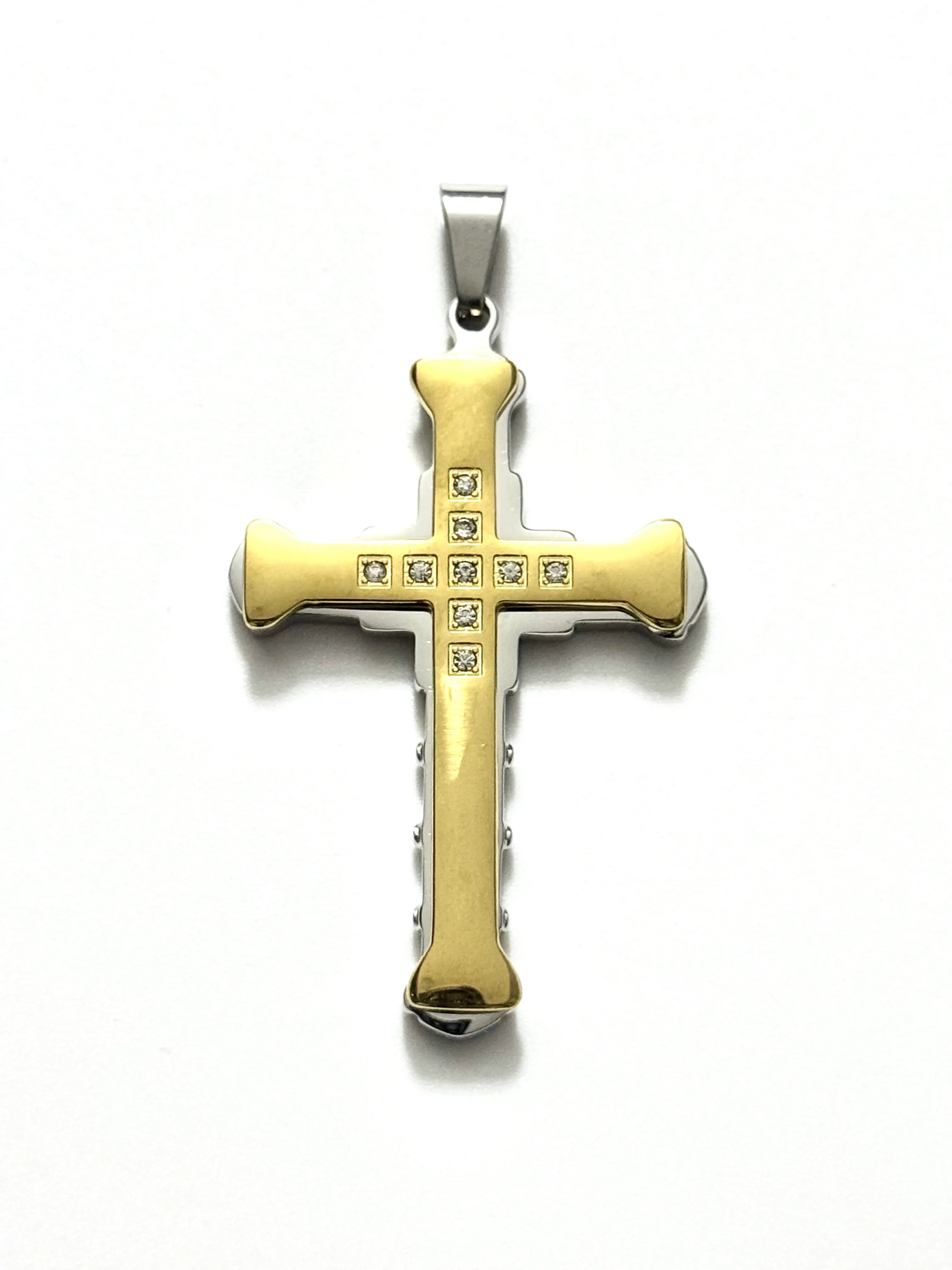 Dije Cruz de Cuadros - Oryos Joyeria