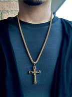 Dije Cruz de Cuadros - Oryos Joyeria