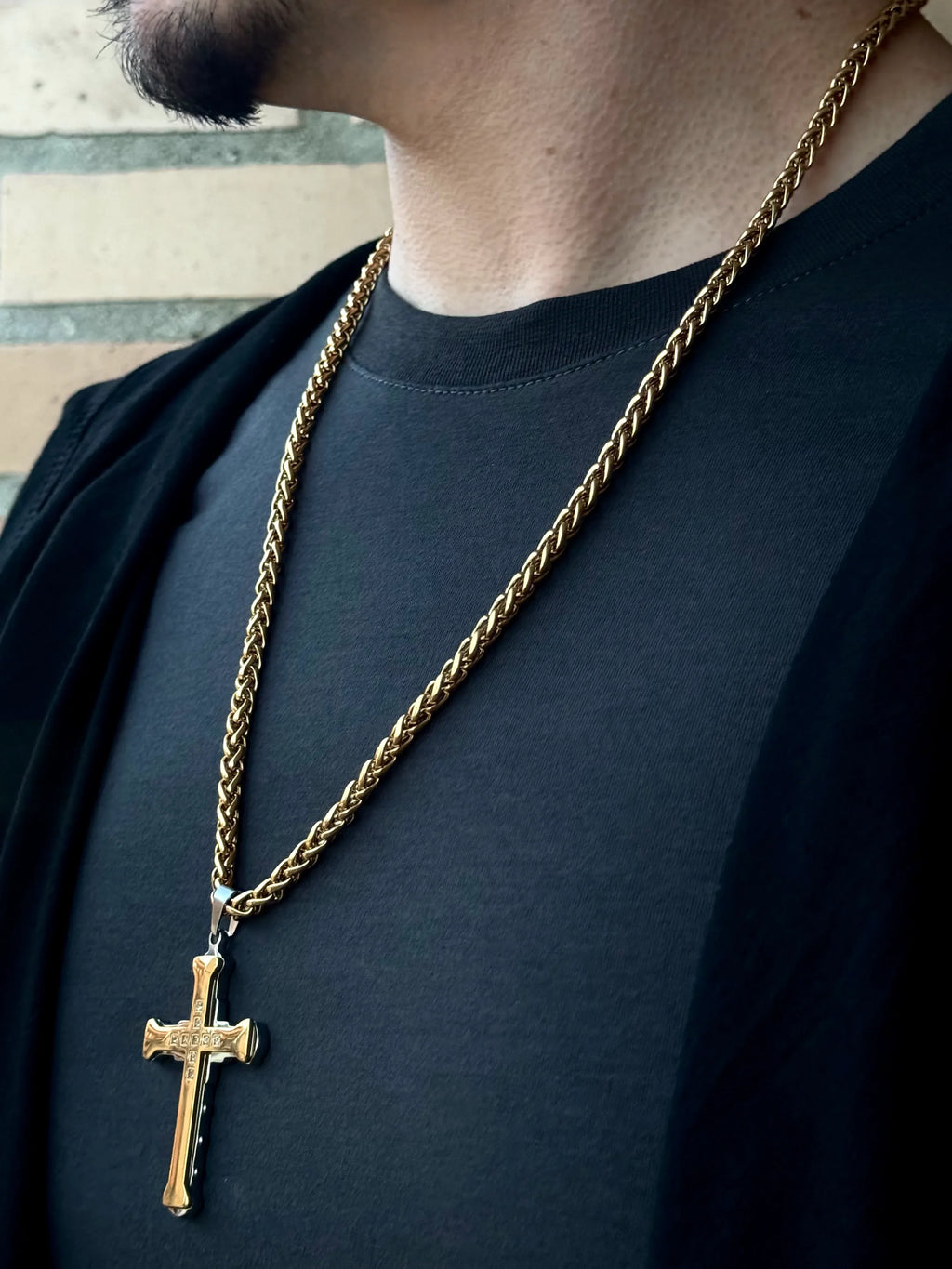 Dije Cruz de Cuadros - Oryos Joyeria