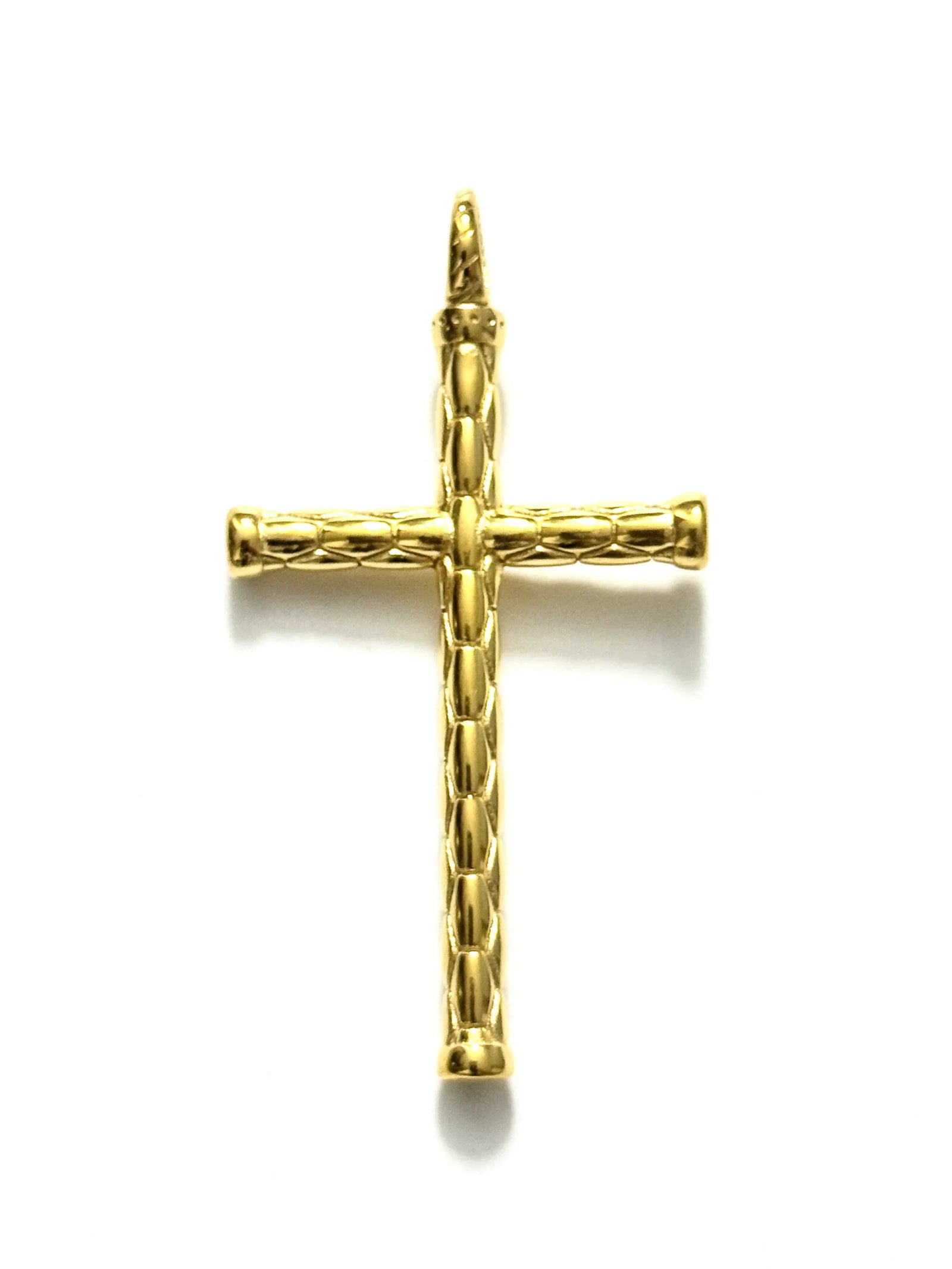 Dije Cruz Grabada - Oryos Joyeria