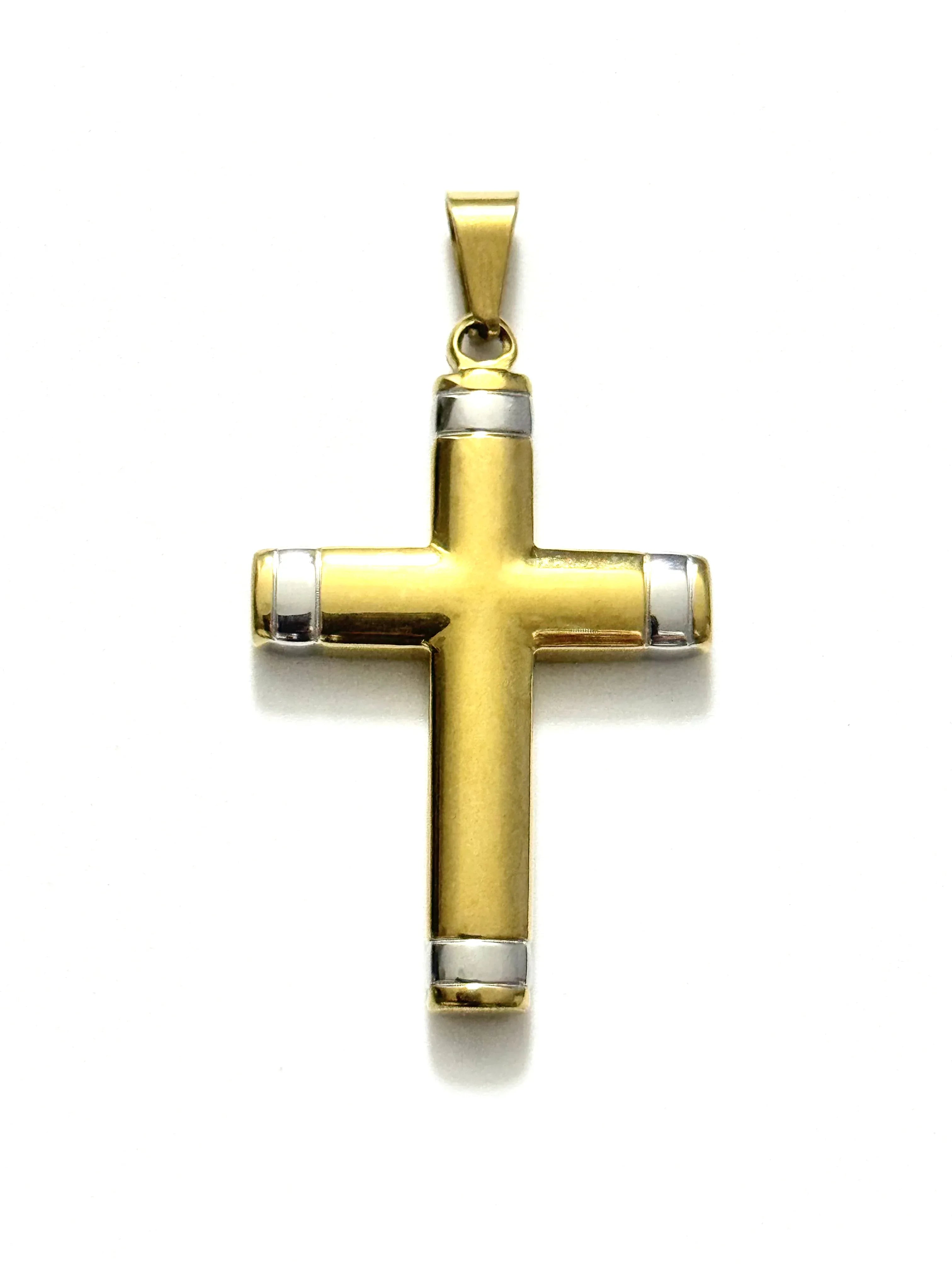 Dije Cruz Plata - Oryos Joyeria