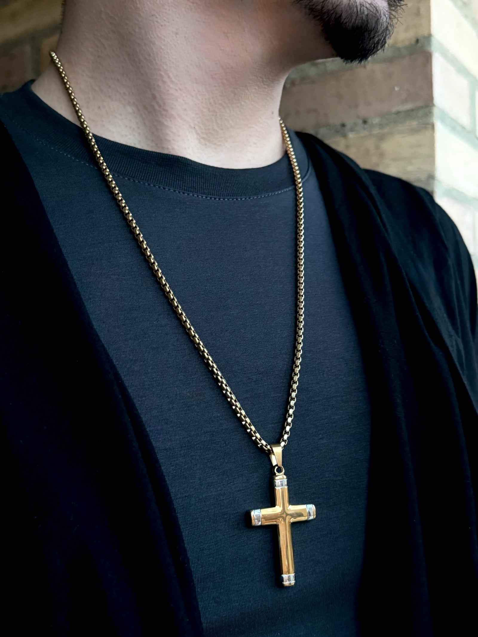 Dije Cruz Plata - Oryos Joyeria