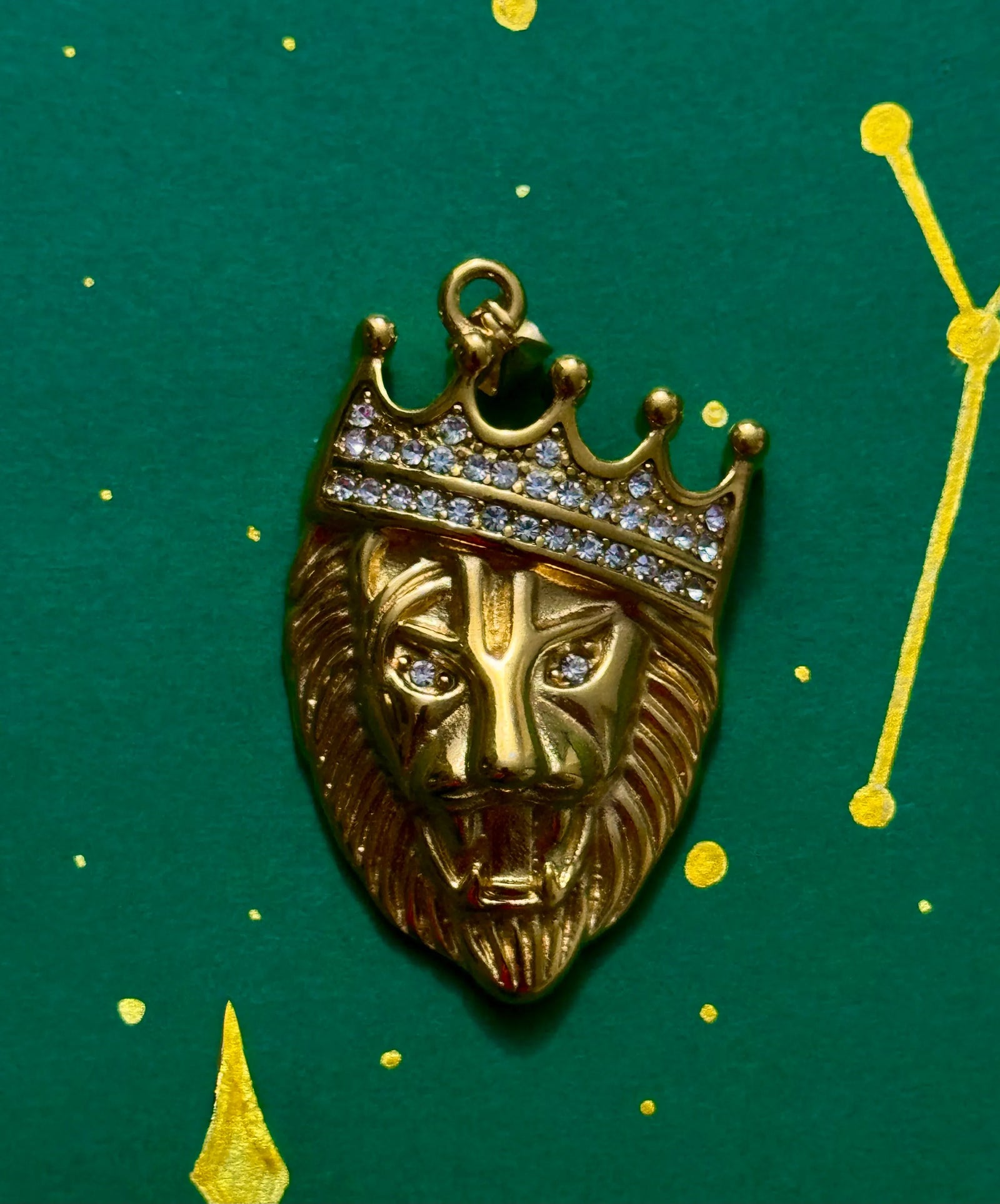 Dije Leon Rey - Oryos Joyeria