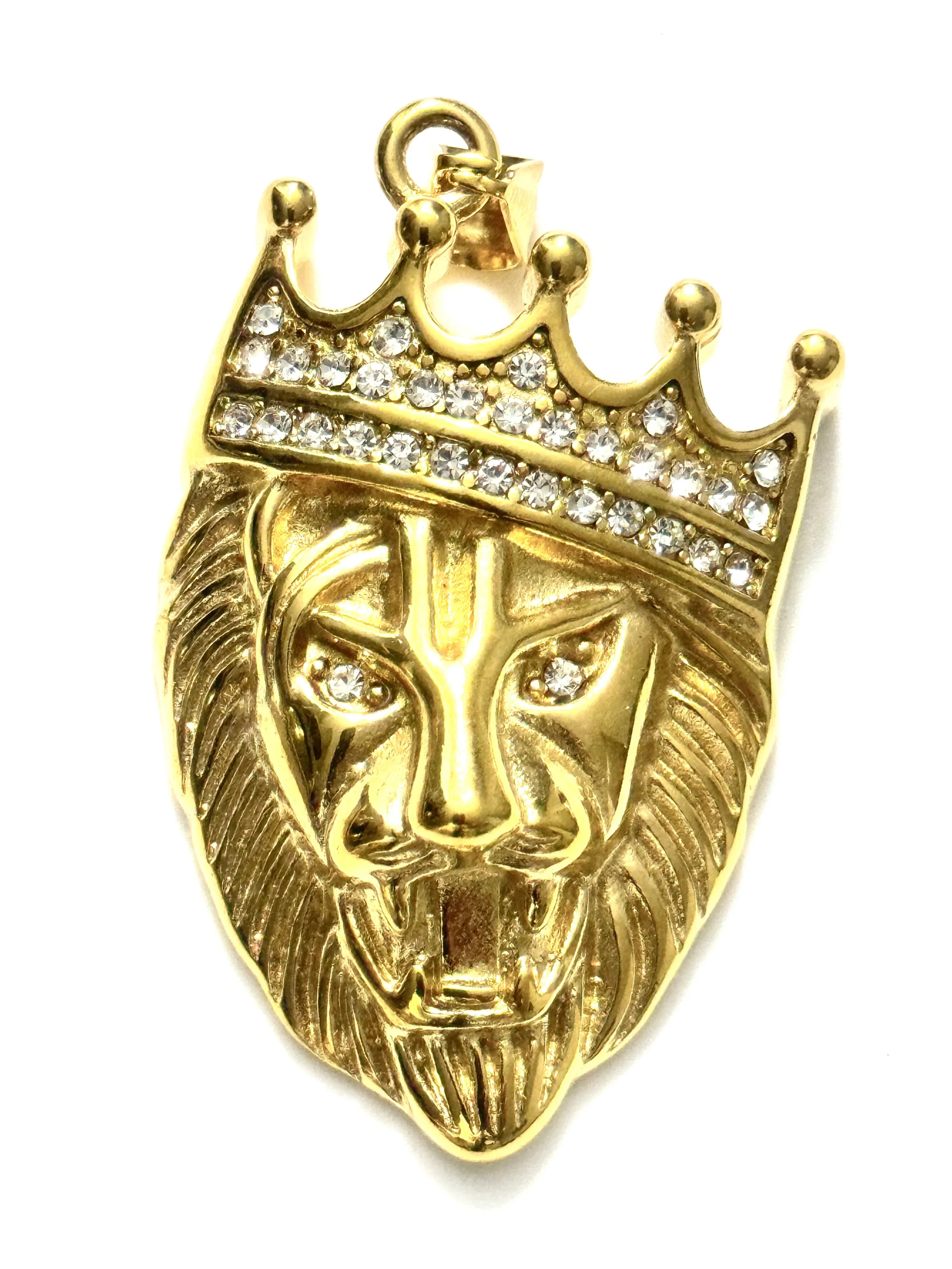 Dije Leon Rey - Oryos Joyeria