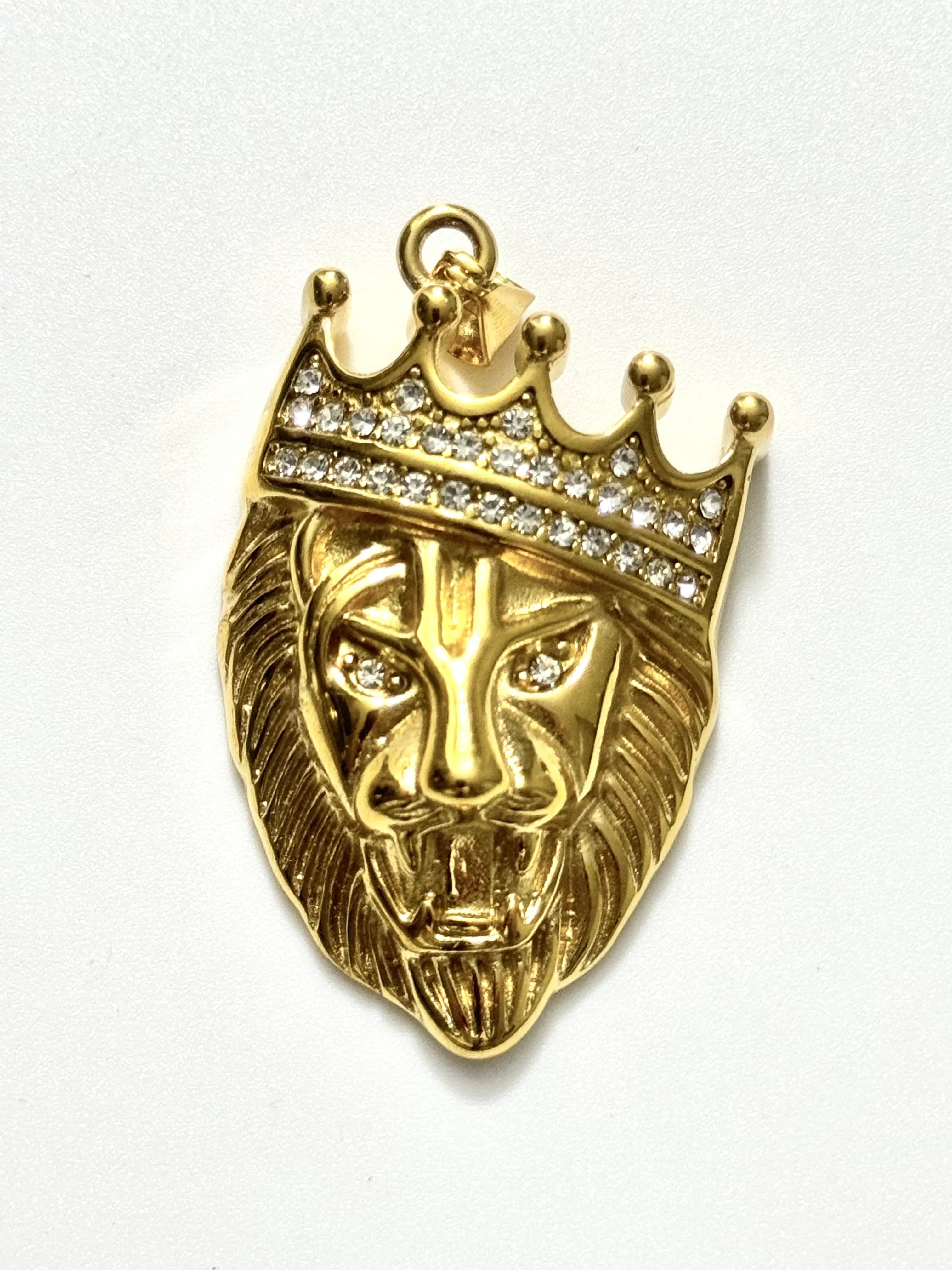 Dije Leon Rey - Oryos Joyeria