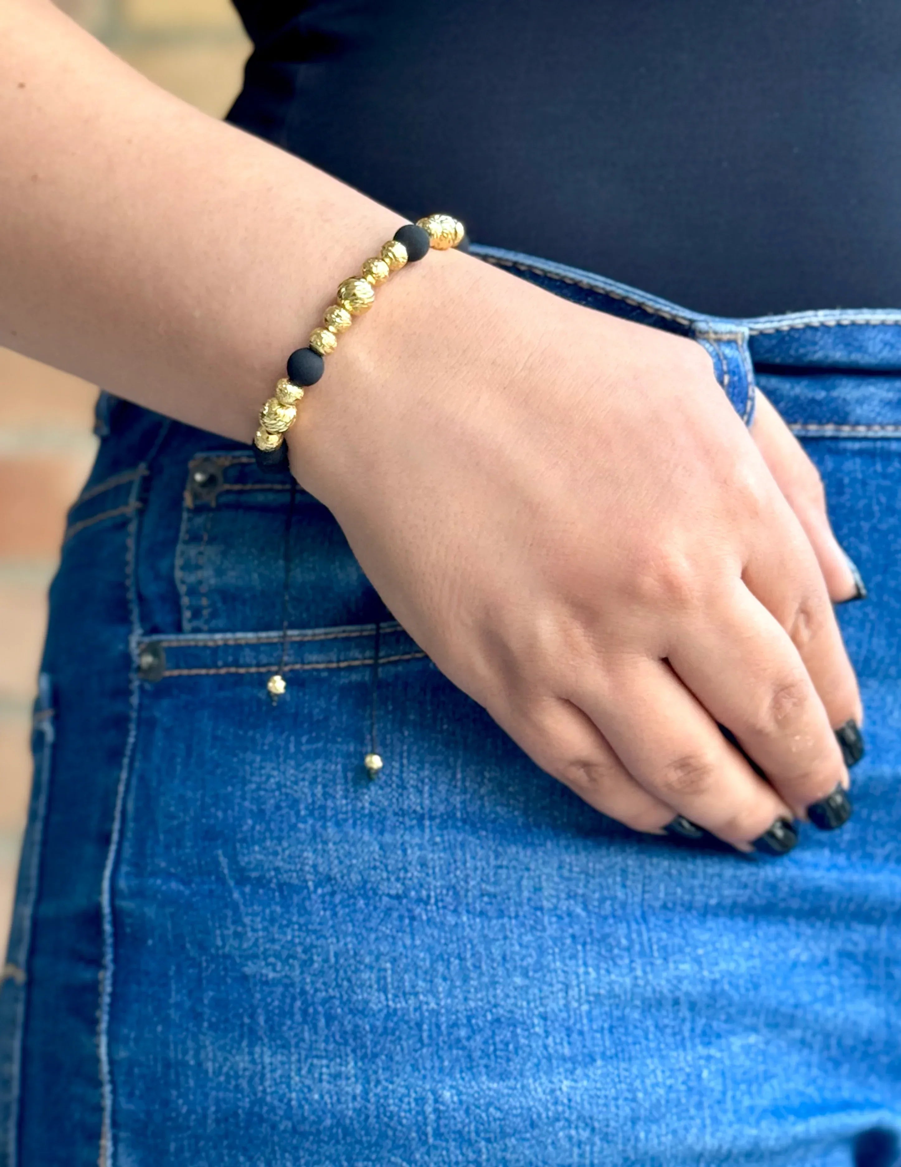 Manilla Diamantada 11 Balines - Oryos Joyeria