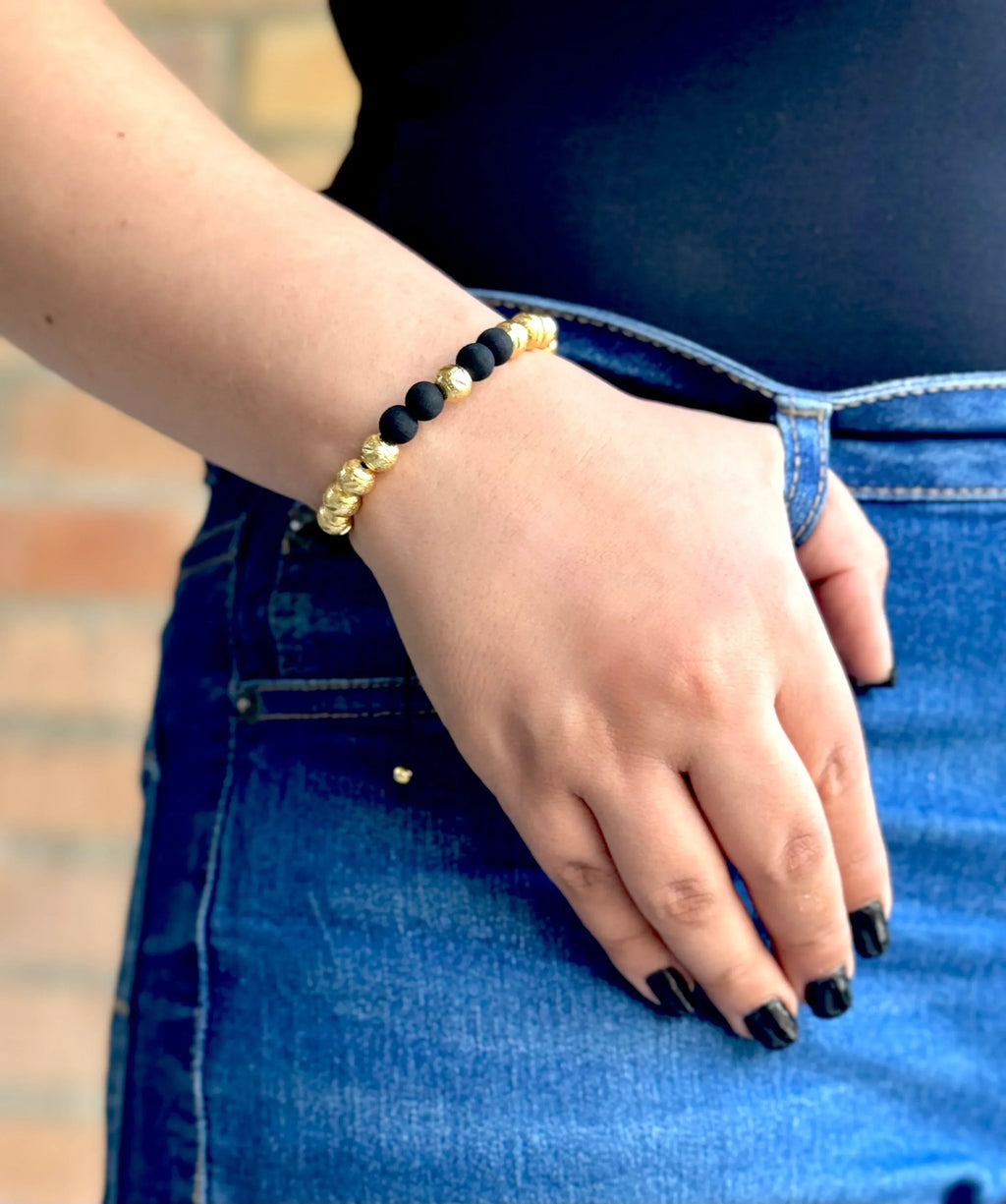 Manilla Diamantada 9 Balines - Oryos Joyeria