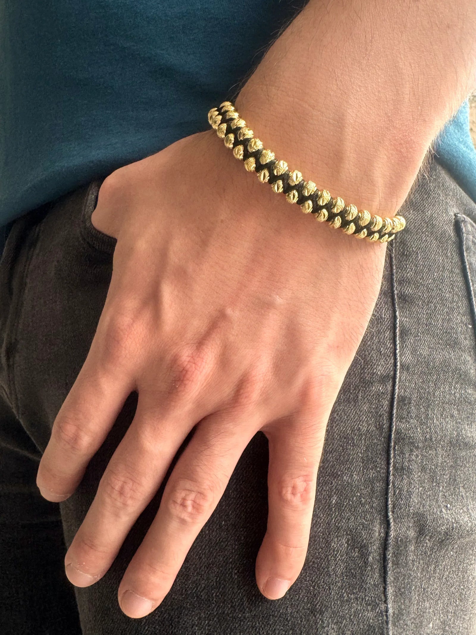 Manilla Italiana Doble 36 Balines - Oryos Joyeria