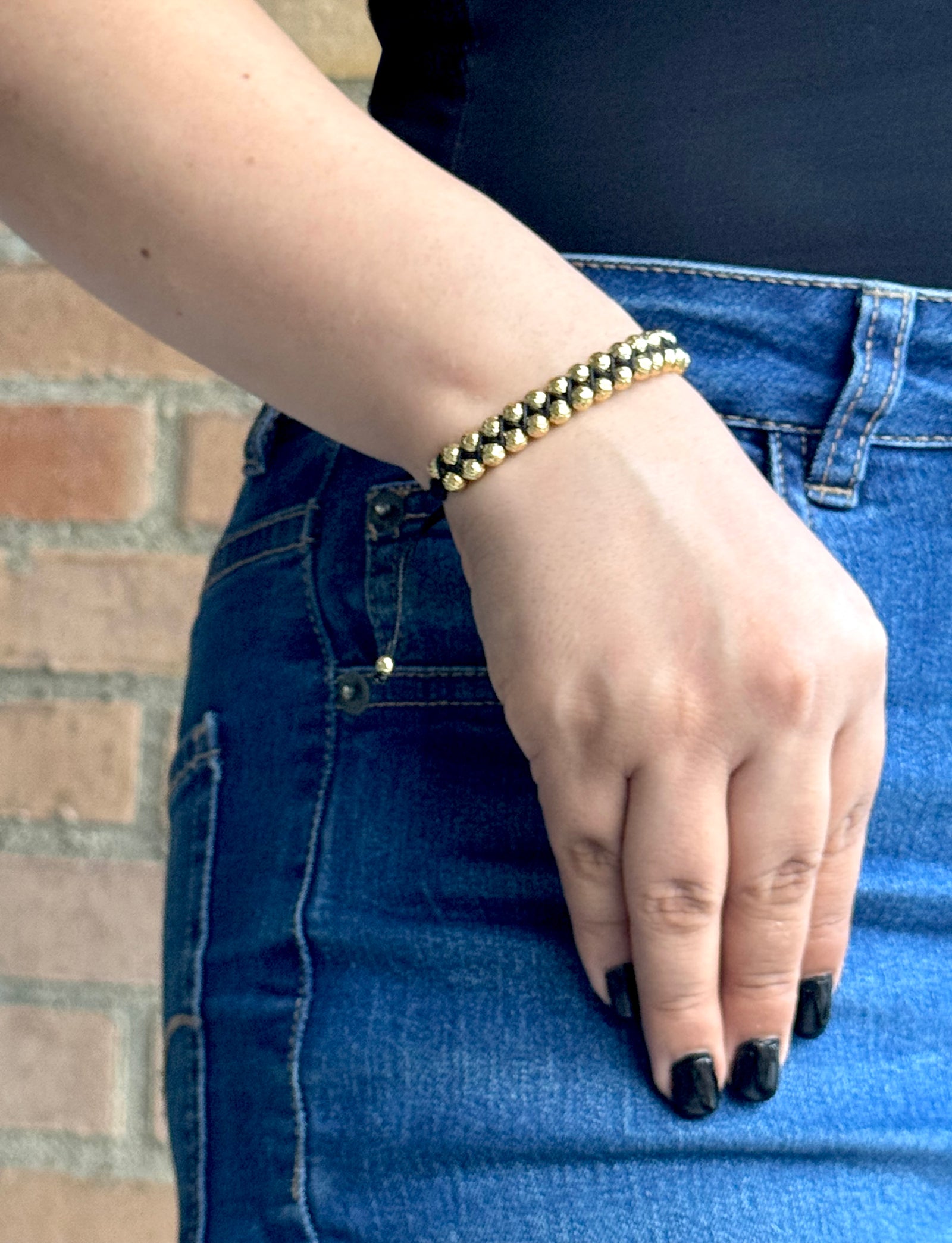 Combo Mujer Cadena Corazón + Manilla Italiana Doble 36 balines - Oryos Joyeria