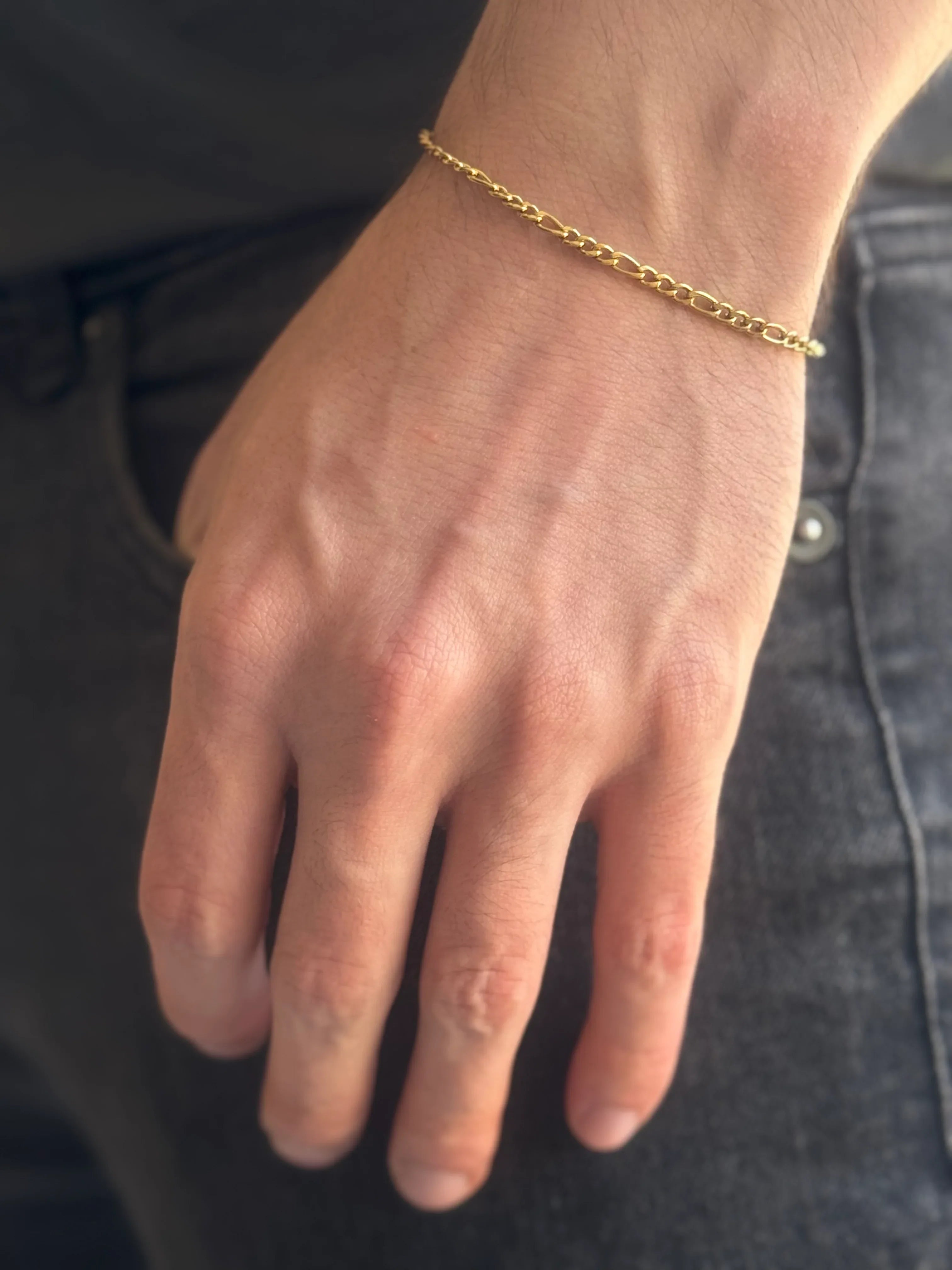 Pulsera Legado Clásico Hombre 3mm - Oryos Joyeria