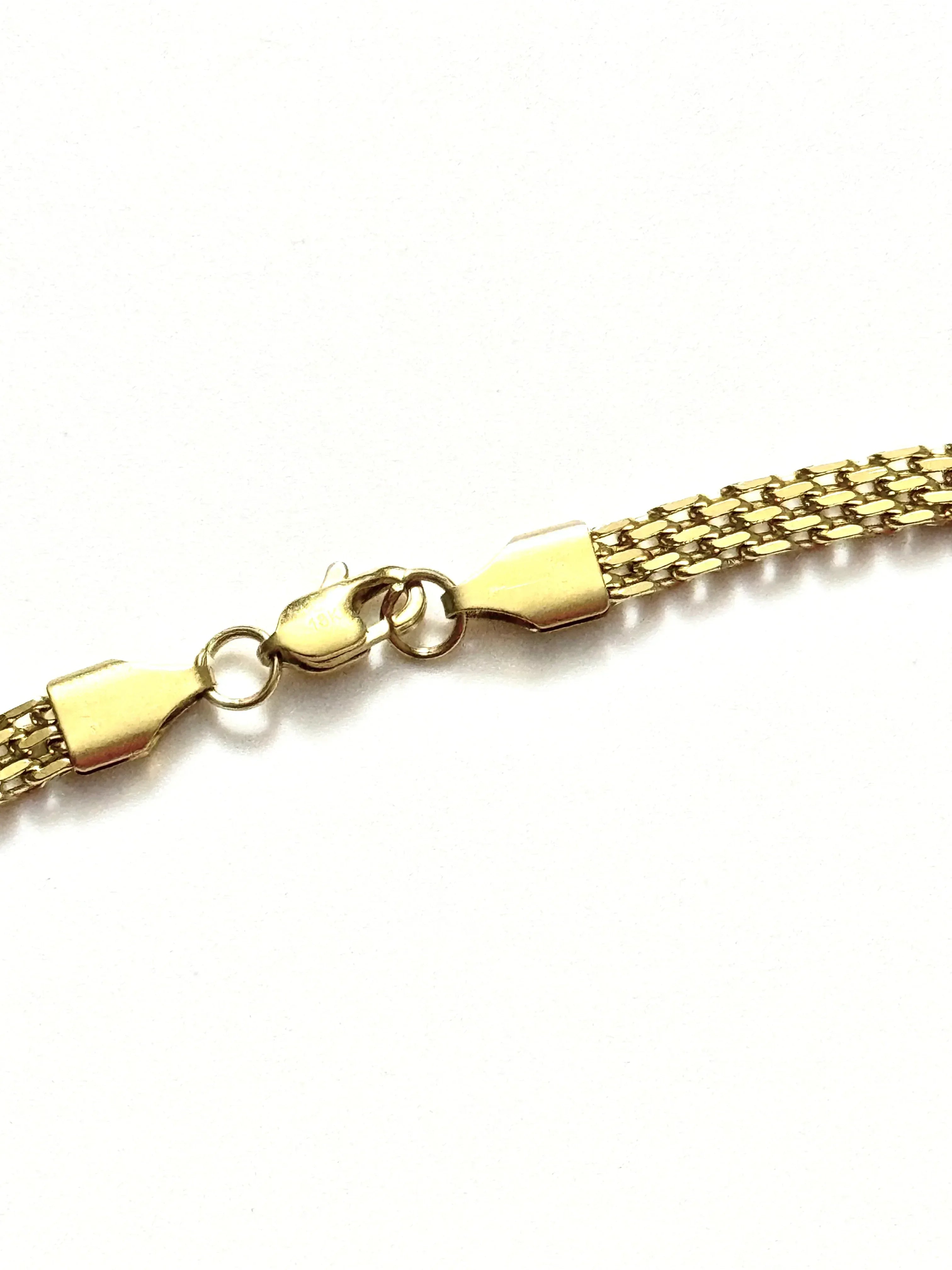 Pulsera Luna de Oriente Hombre 4mm - Oryos Joyeria