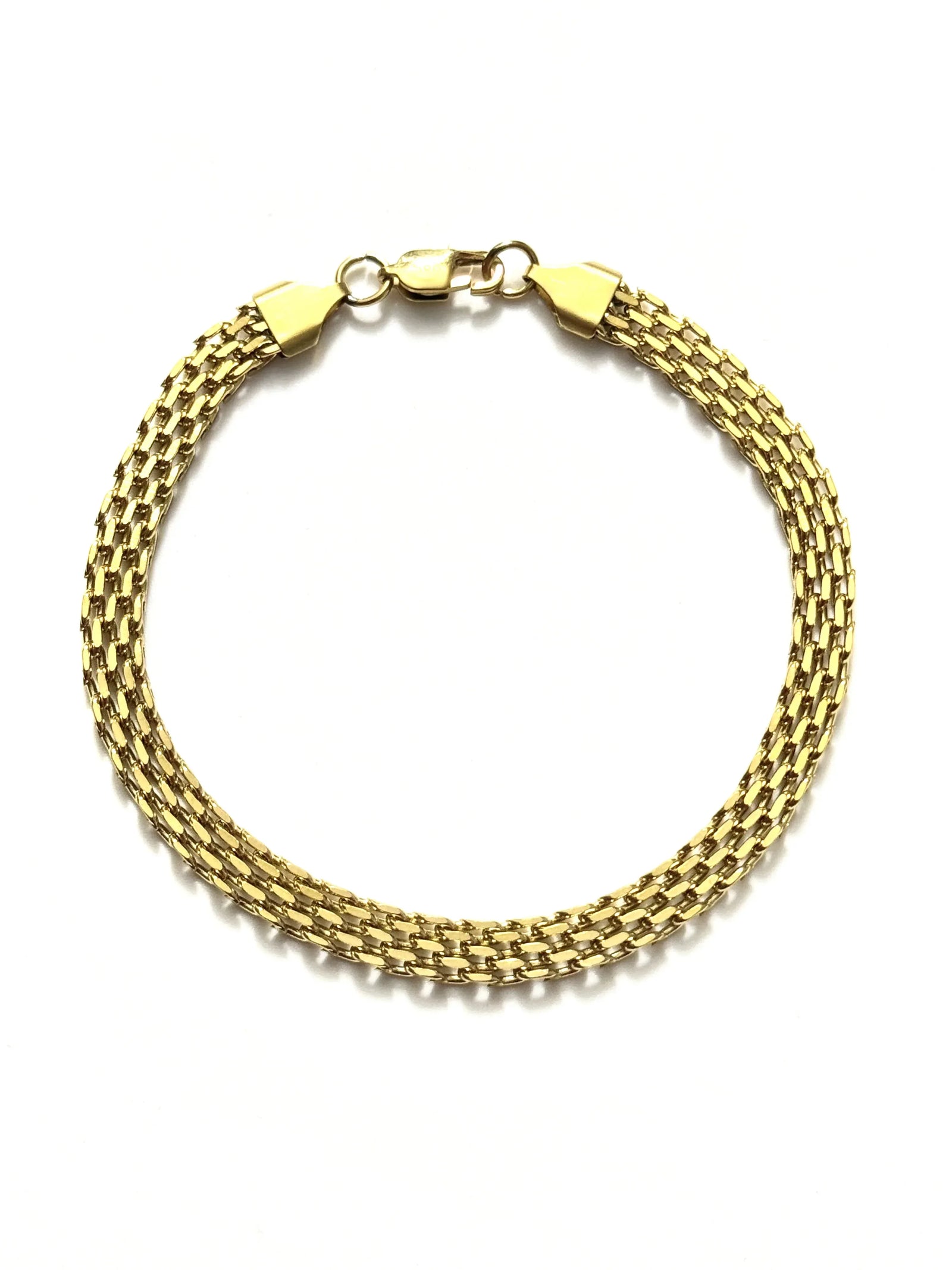 Pulsera Luna de Oriente Hombre 6mm - Oryos Joyeria