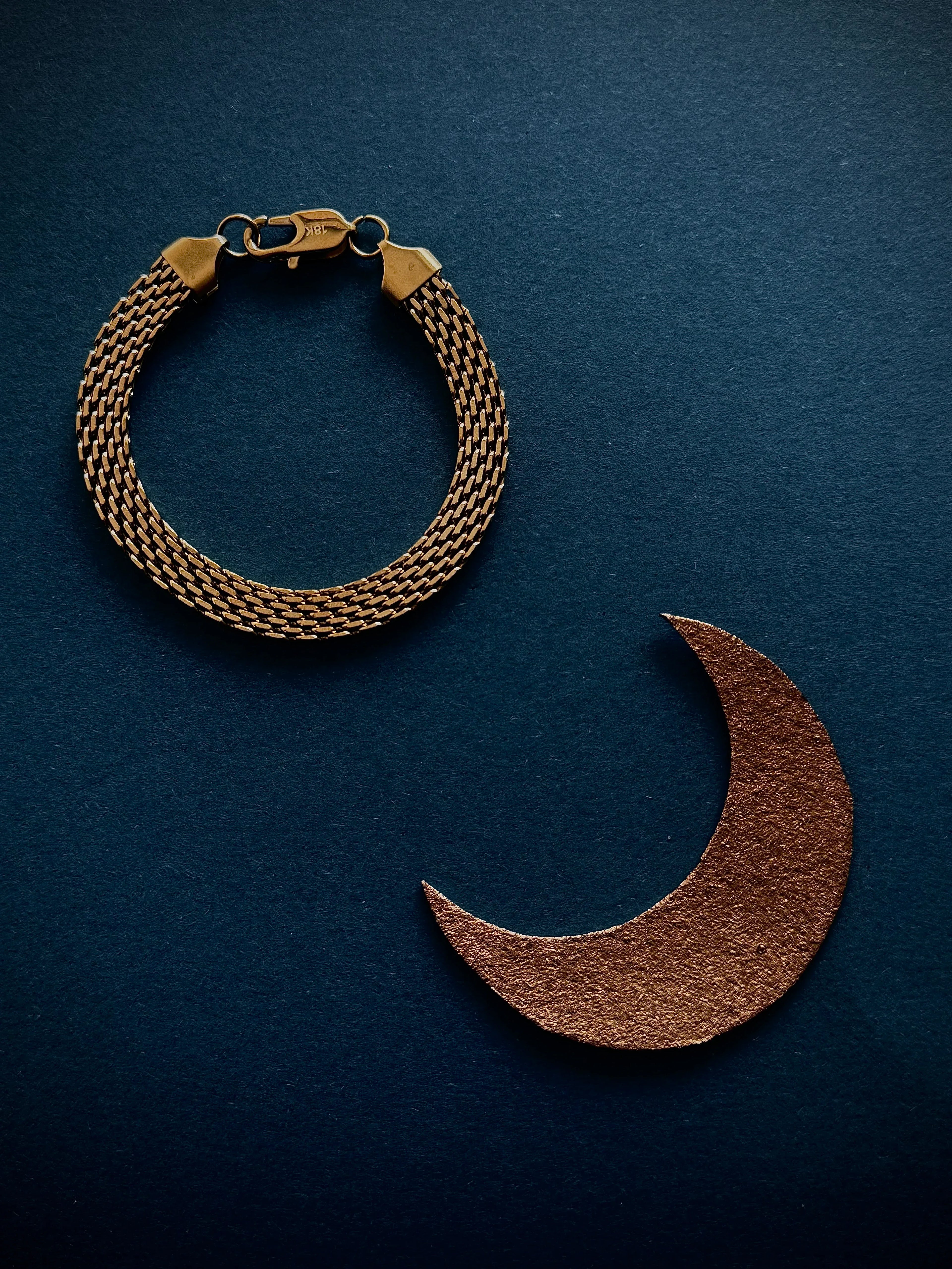 Pulsera Luna de Oriente Hombre 9mm - Oryos Joyeria