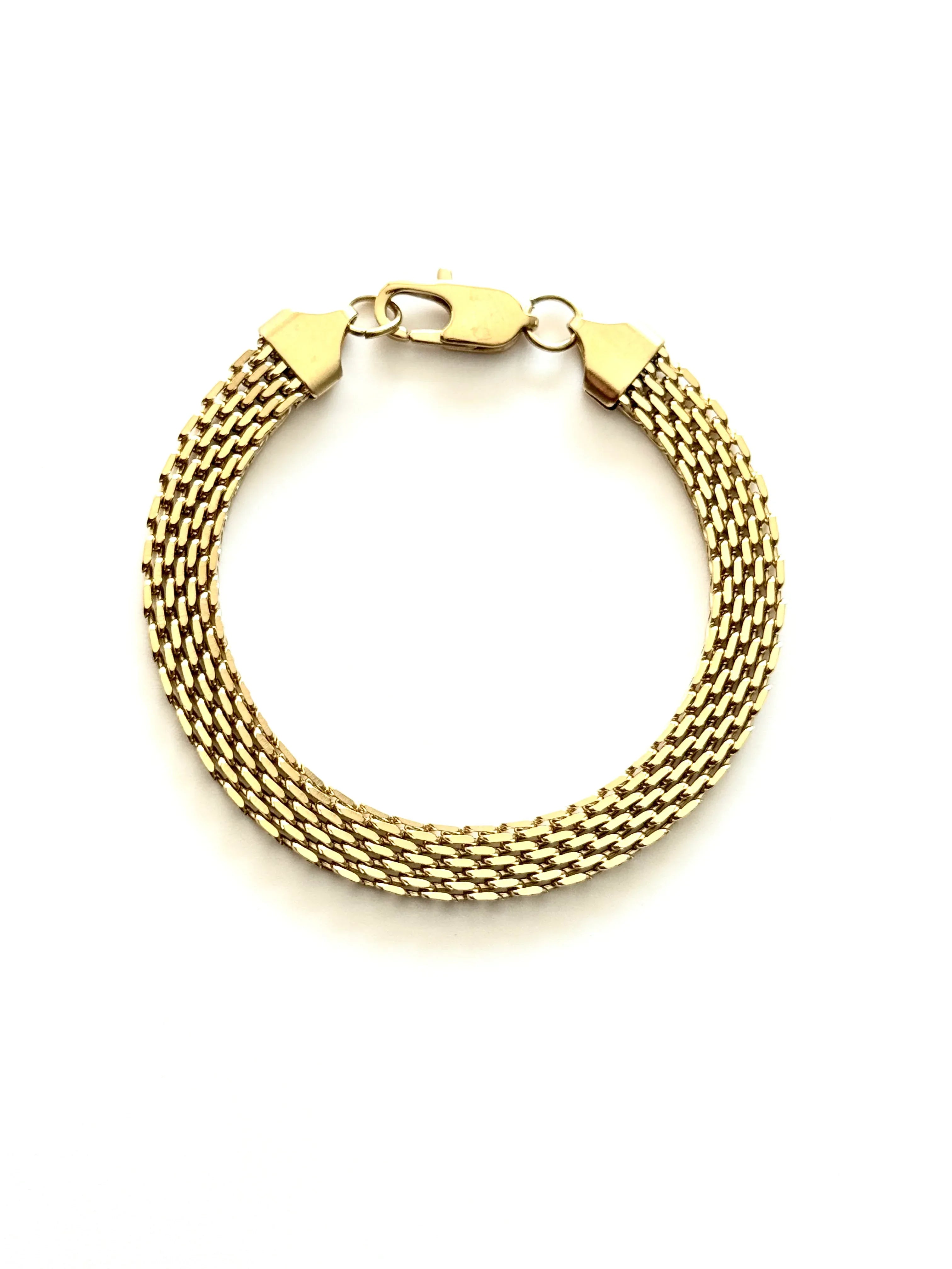 Pulsera Luna de Oriente Hombre 9mm - Oryos Joyeria