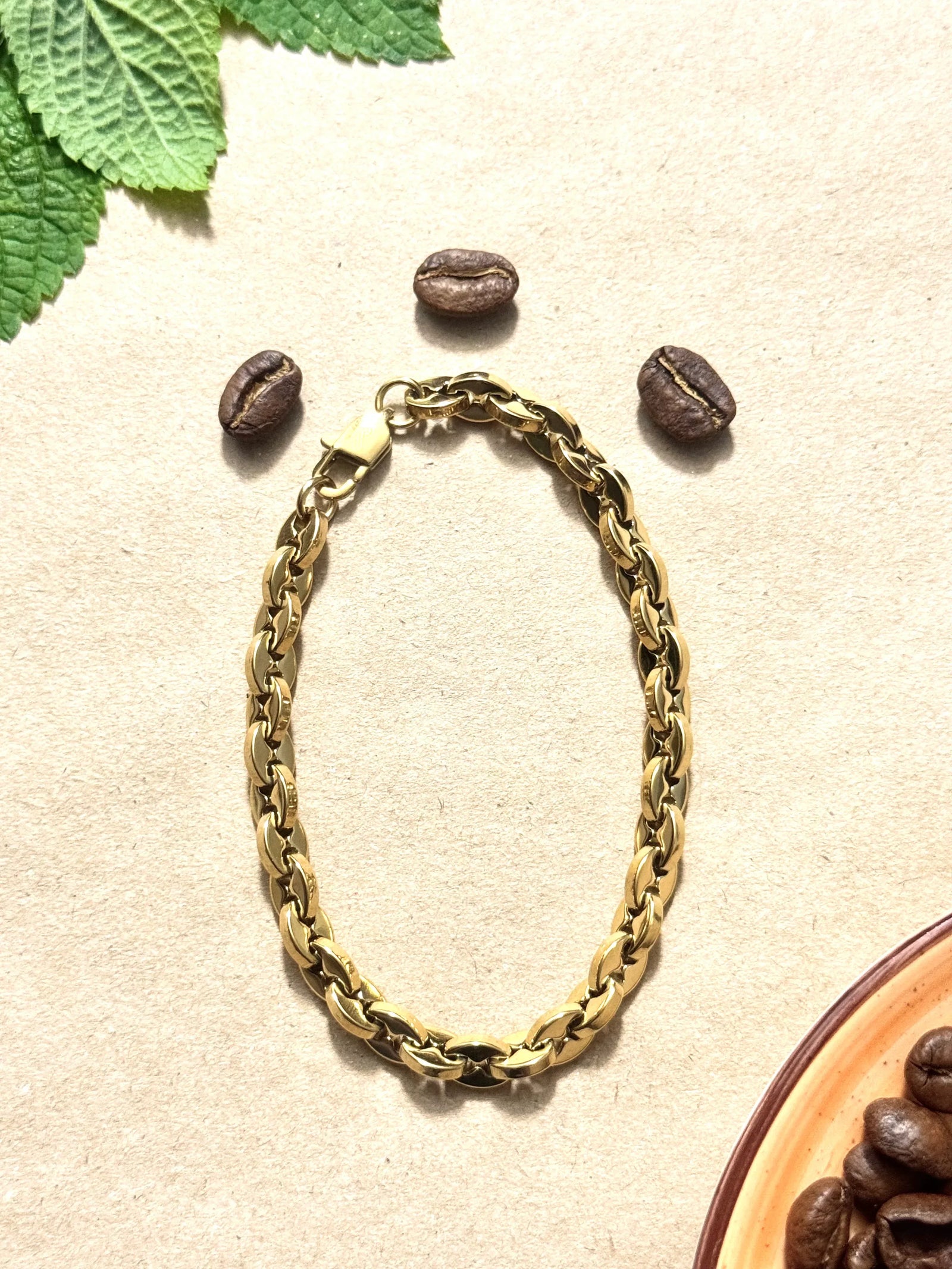 Pulsera Semilla Sagrada Doble Hombre 6mm - Oryos Joyeria