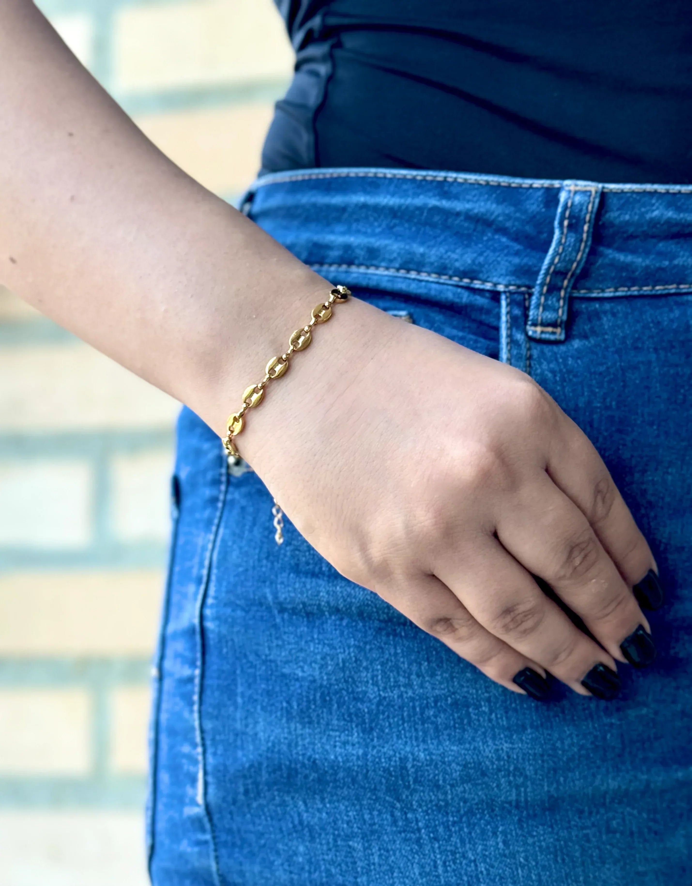 Pulsera Semilla Sagrada Mujer 5mm - Oryos Joyeria