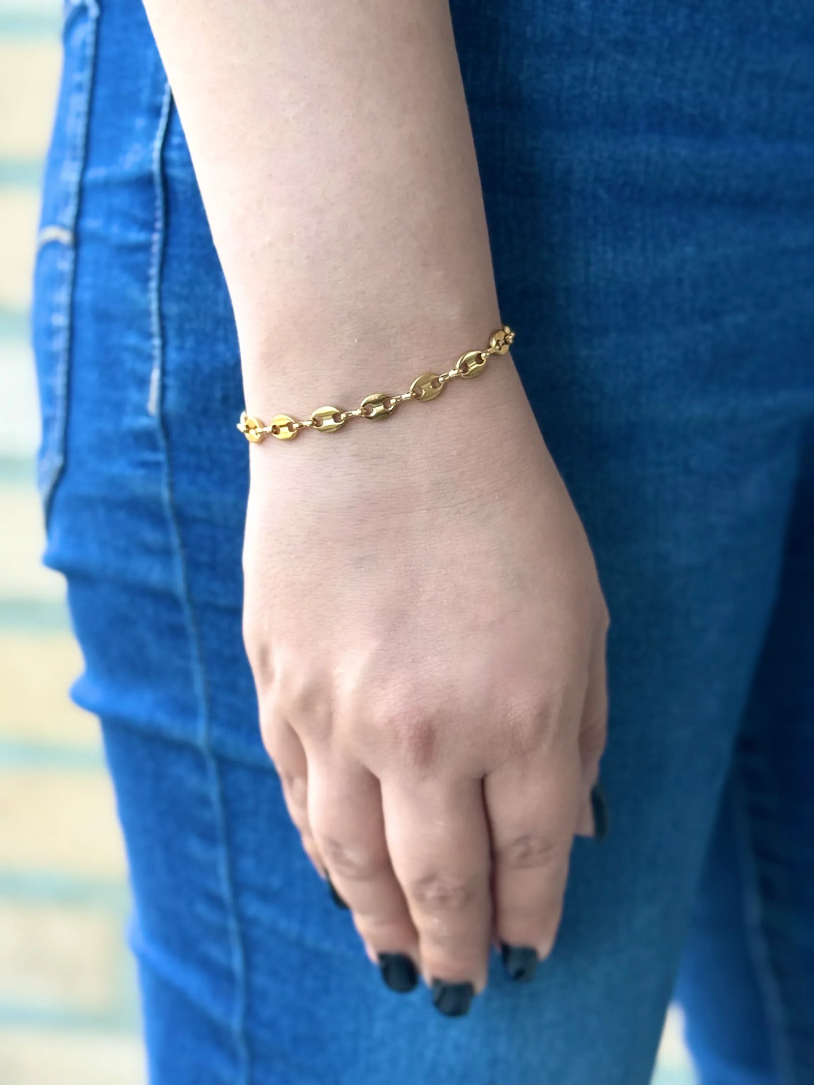 Pulsera Semilla Sagrada Mujer 5mm - Oryos Joyeria