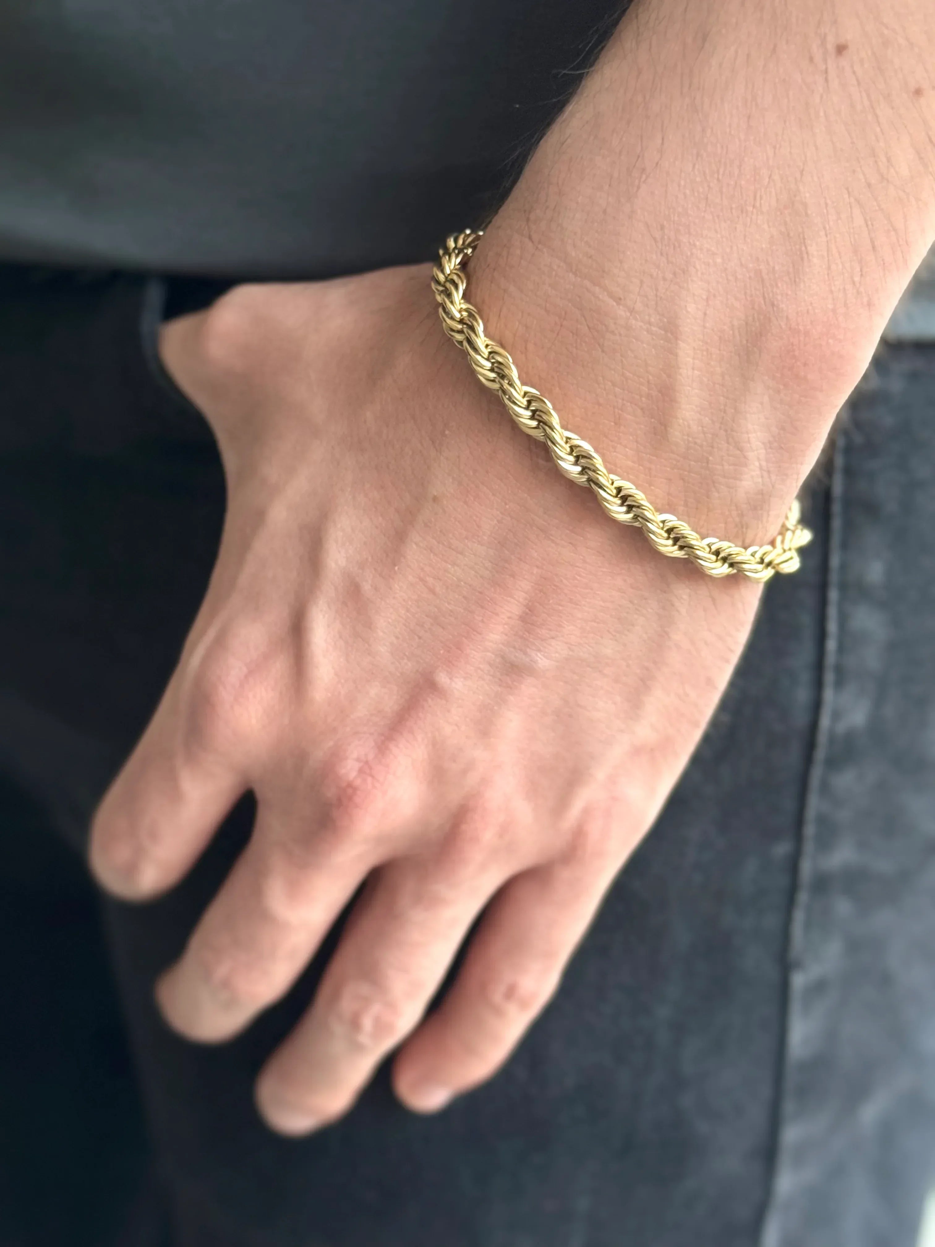 Pulsera Hilo Sagrado Hombre 6mm - Oryos Joyeria