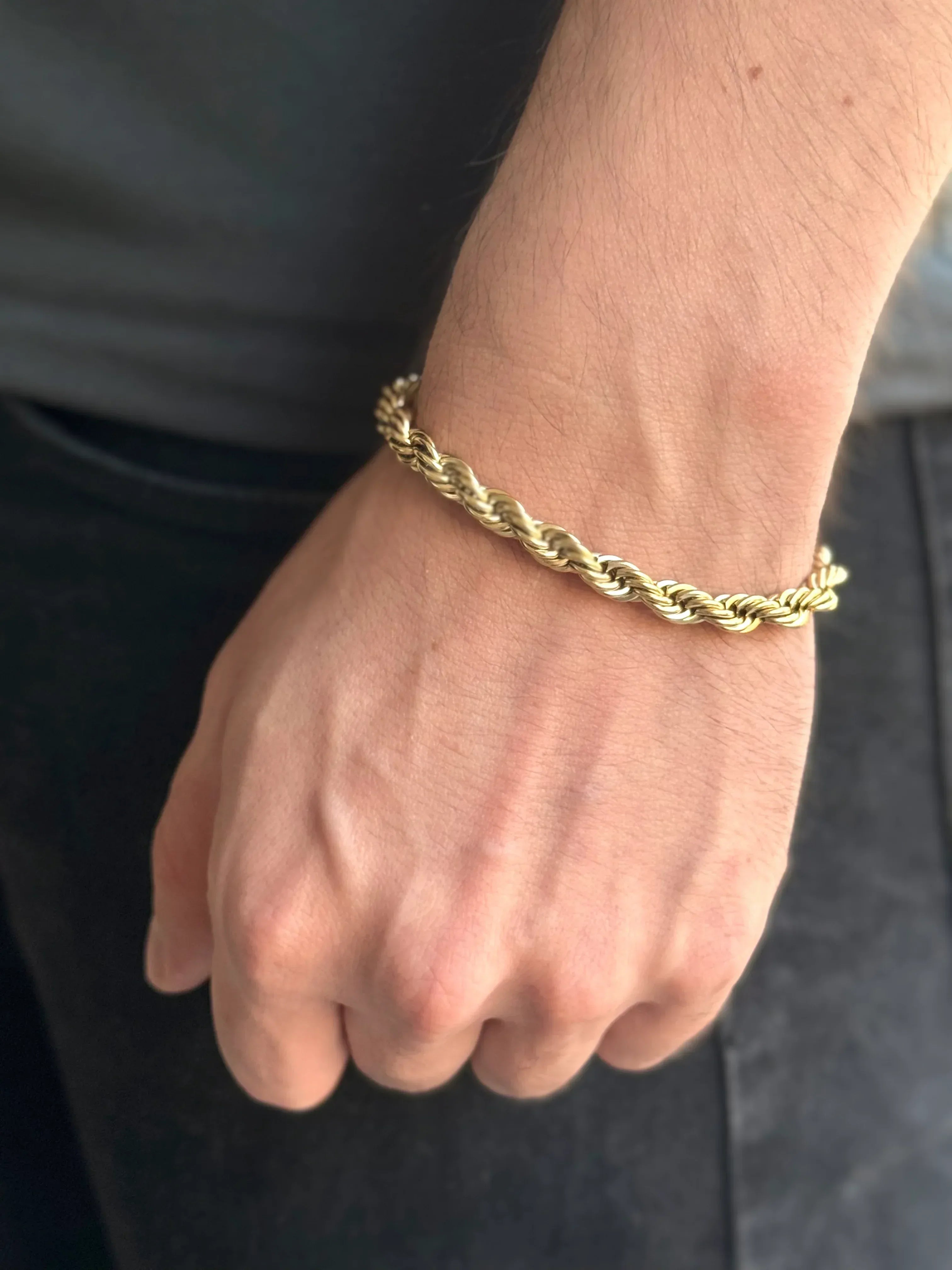 Pulsera Hilo Sagrado Hombre 6mm - Oryos Joyeria