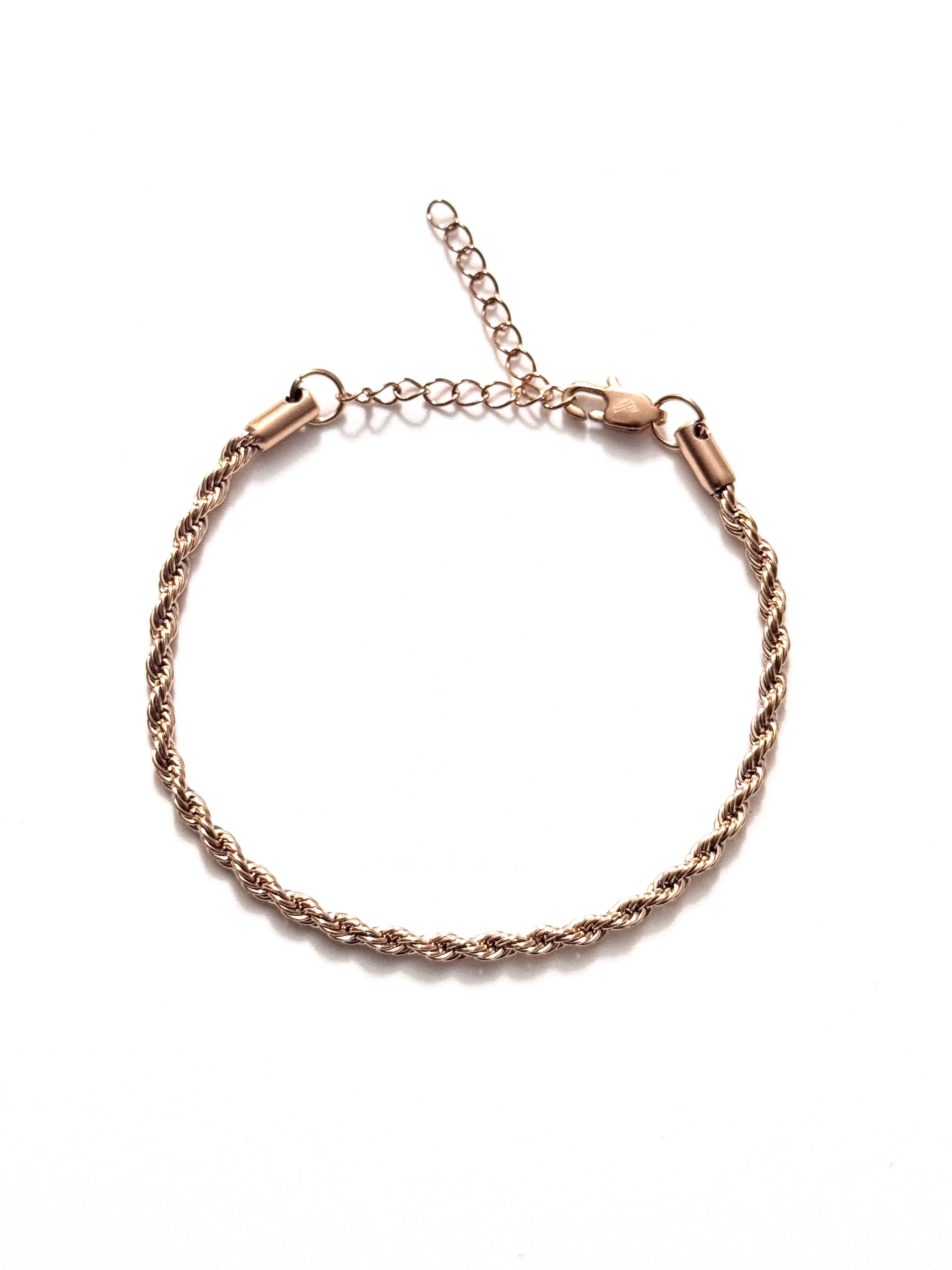 Pulsera Hilo Sagrado Rosa Mujer 3mm - Oryos Joyeria