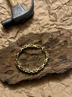 Pulsera Forja Ancestral Hombre 6mm - Oryos Joyeria