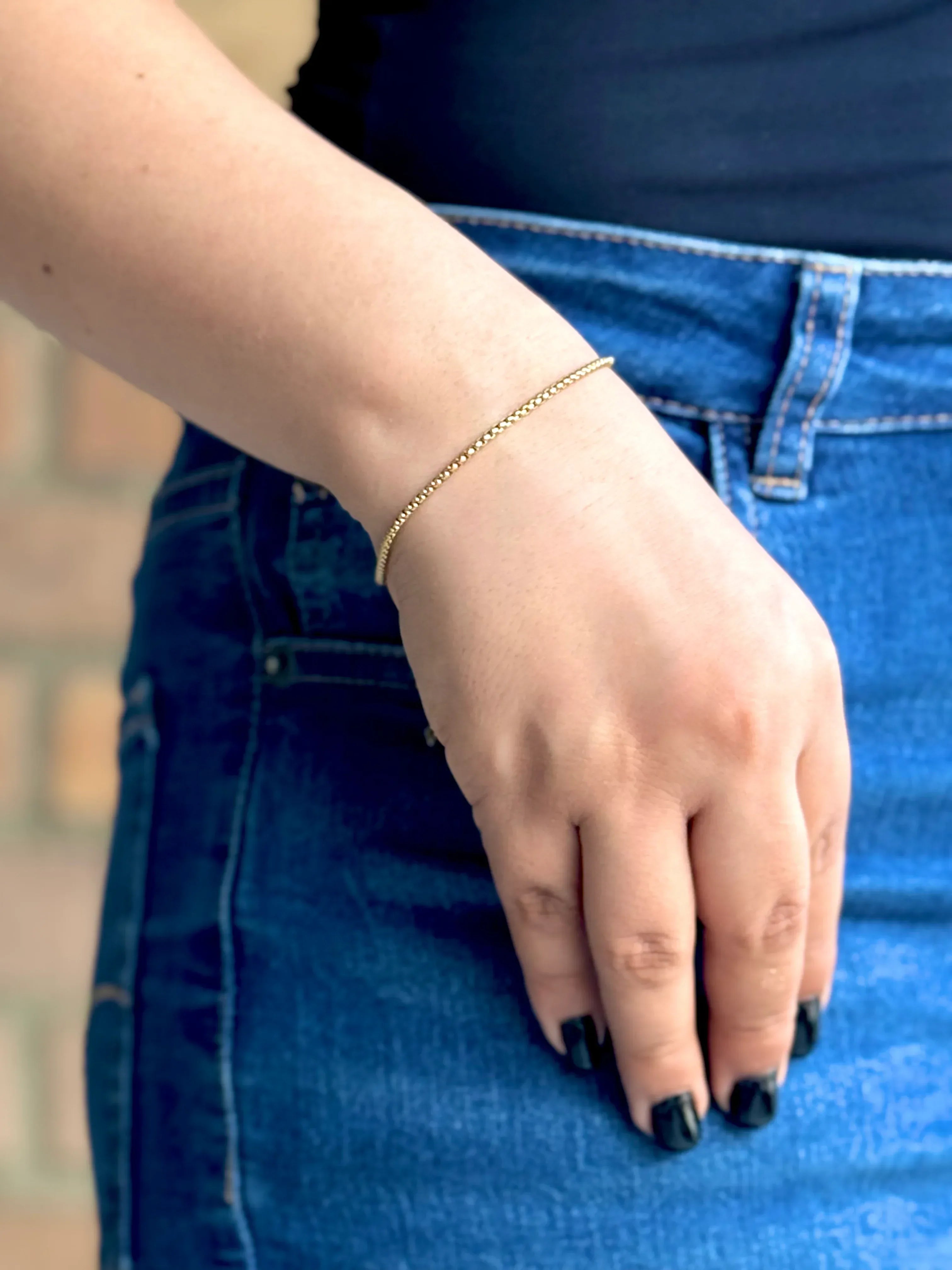 Pulsera Canale di Palazzo Mujer 2mm - Oryos Joyeria