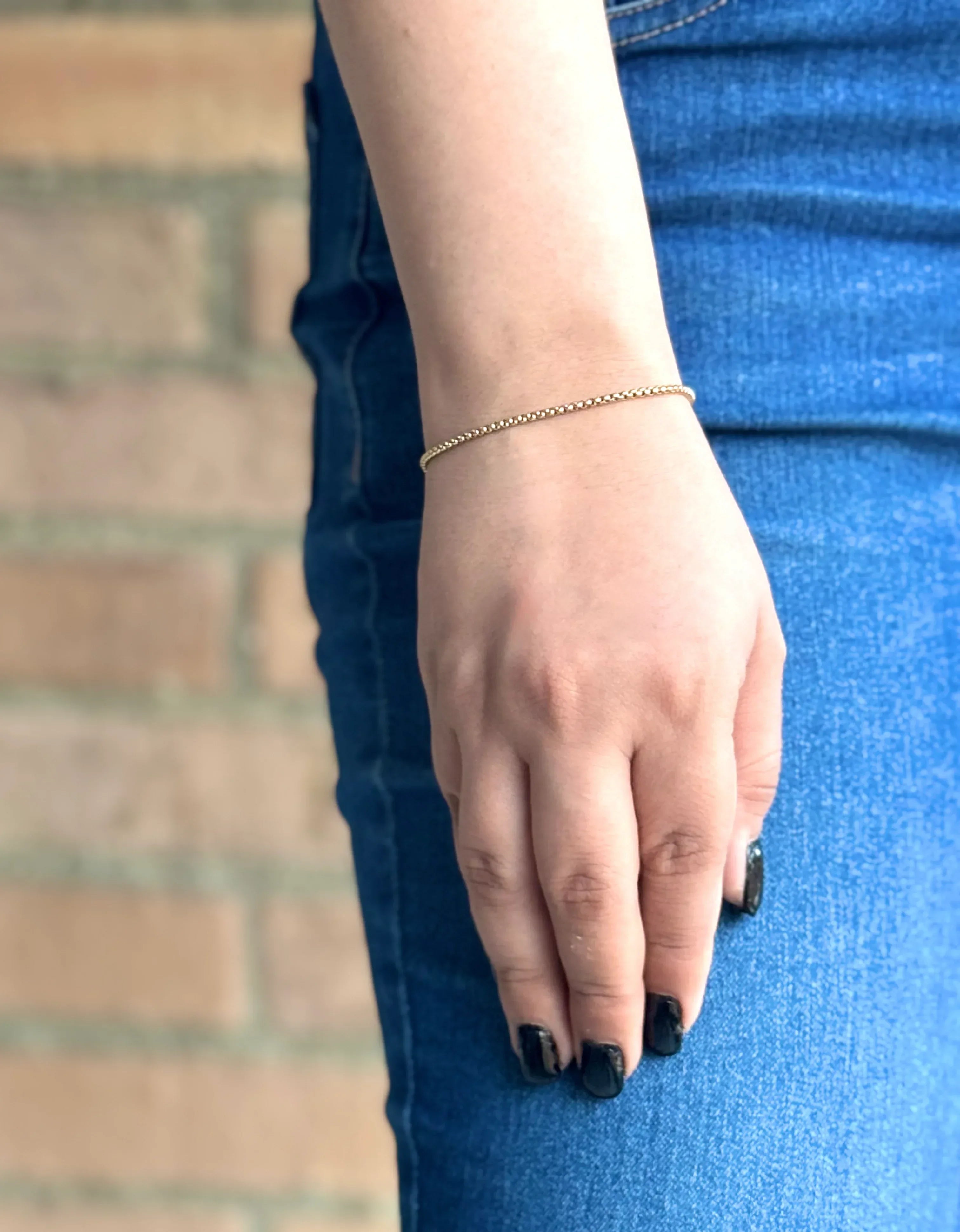 Pulsera Canale di Palazzo Mujer 2mm - Oryos Joyeria